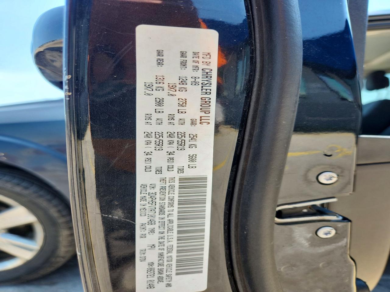 2010 Dodge Journey Sxt Black vin: 3D4PH5FV7AT101468