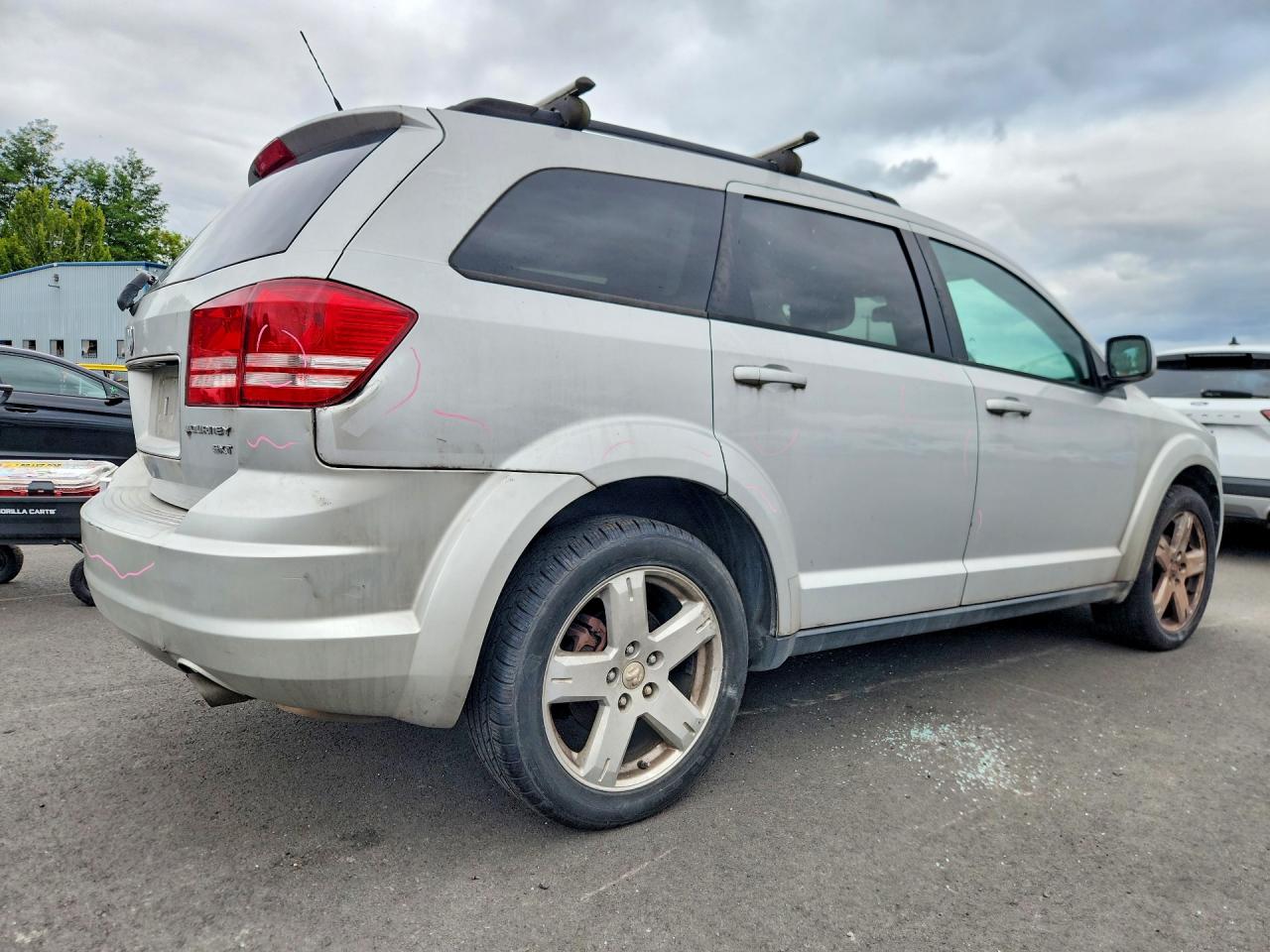 2010 Dodge Journey Sxt Серебряный vin: 3D4PH5FV7AT225983