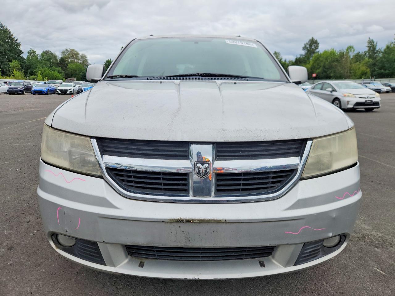 2010 Dodge Journey Sxt Серебряный vin: 3D4PH5FV7AT225983