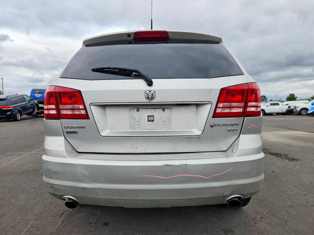 2010 Dodge Journey Sxt Серебряный vin: 3D4PH5FV7AT225983
