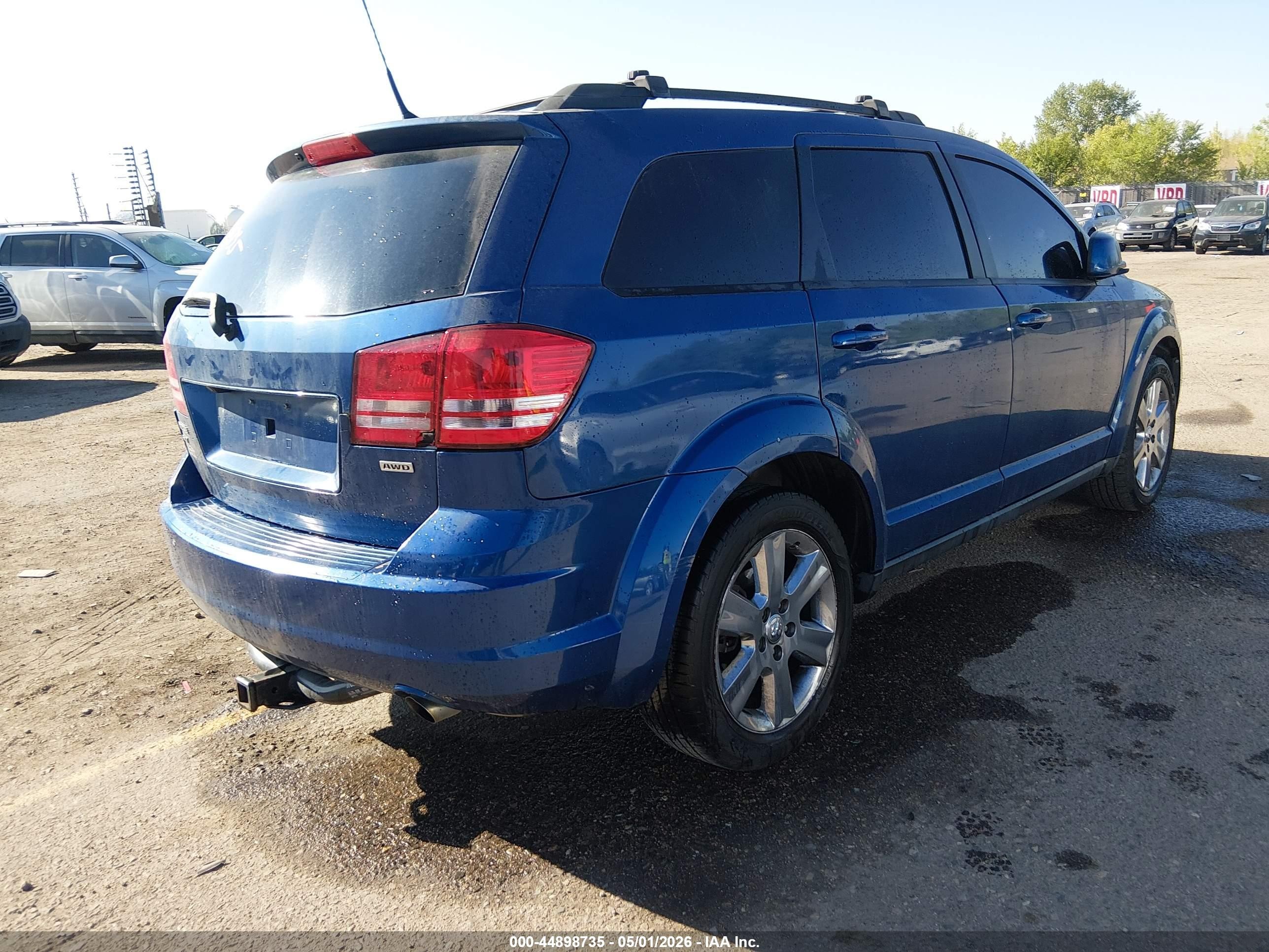 2010 Dodge Journey Sxt Blue vin: 3D4PH5FV7AT257865