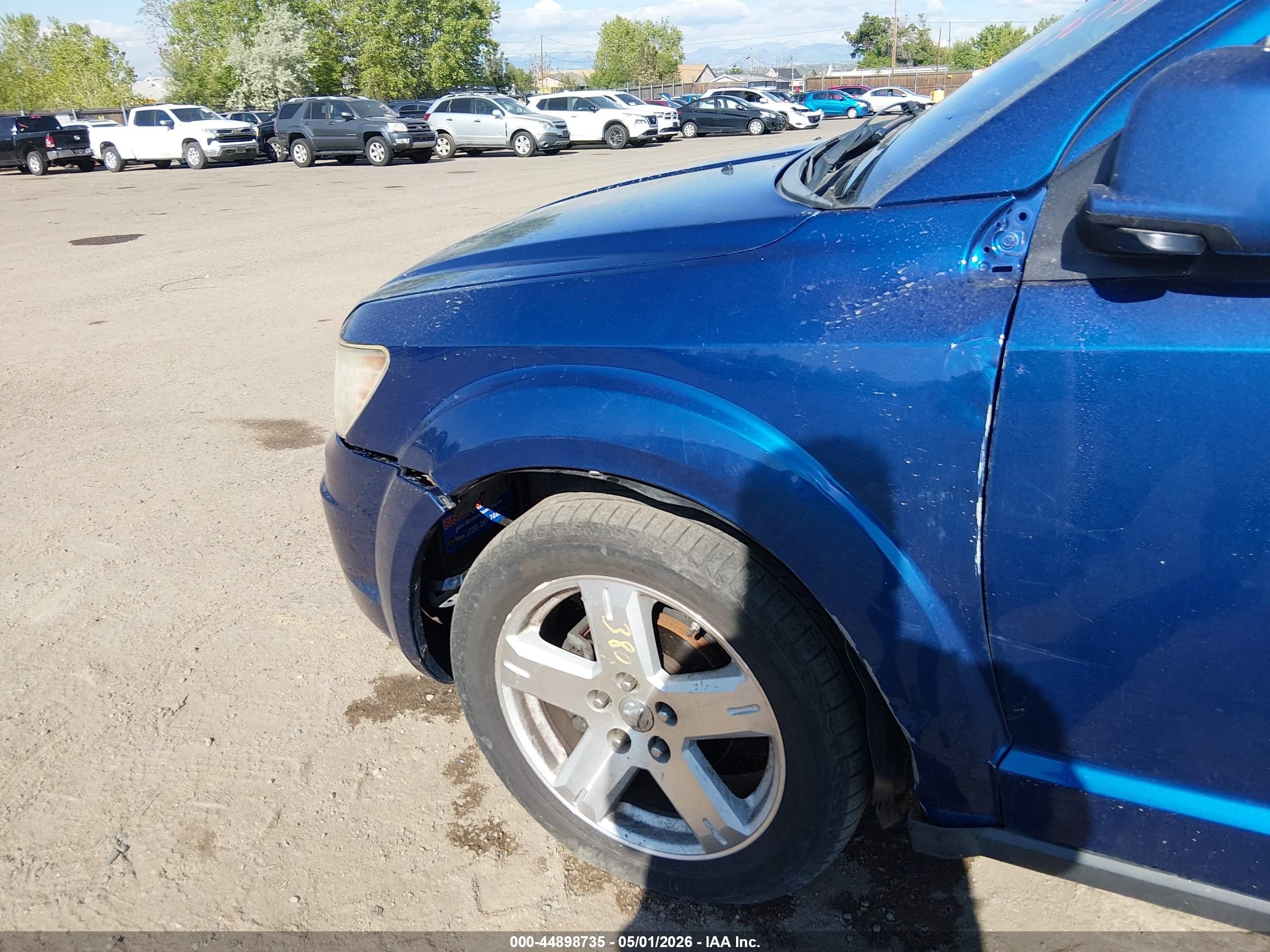 2010 Dodge Journey Sxt Blue vin: 3D4PH5FV7AT257865