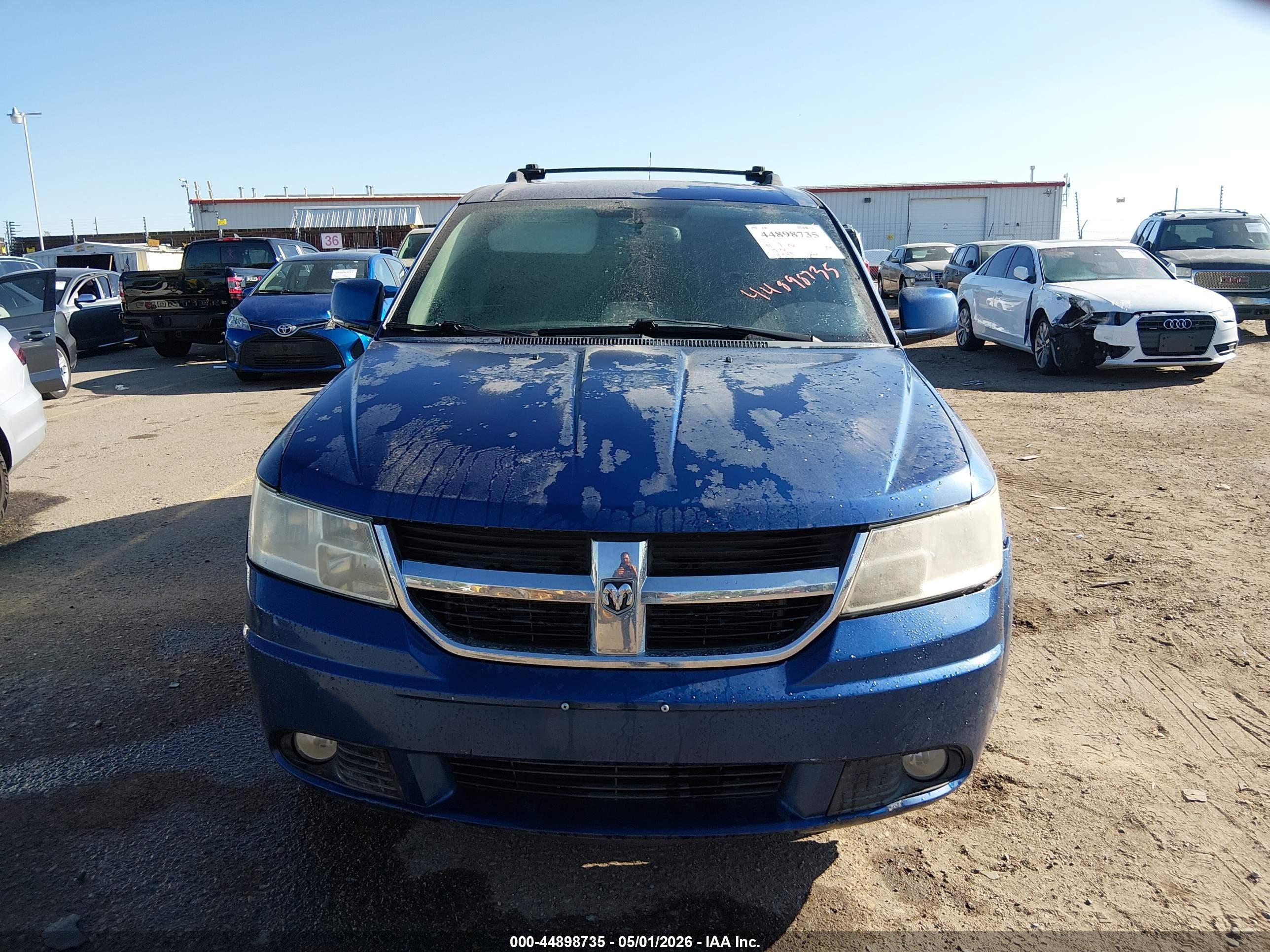 2010 Dodge Journey Sxt Blue vin: 3D4PH5FV7AT257865