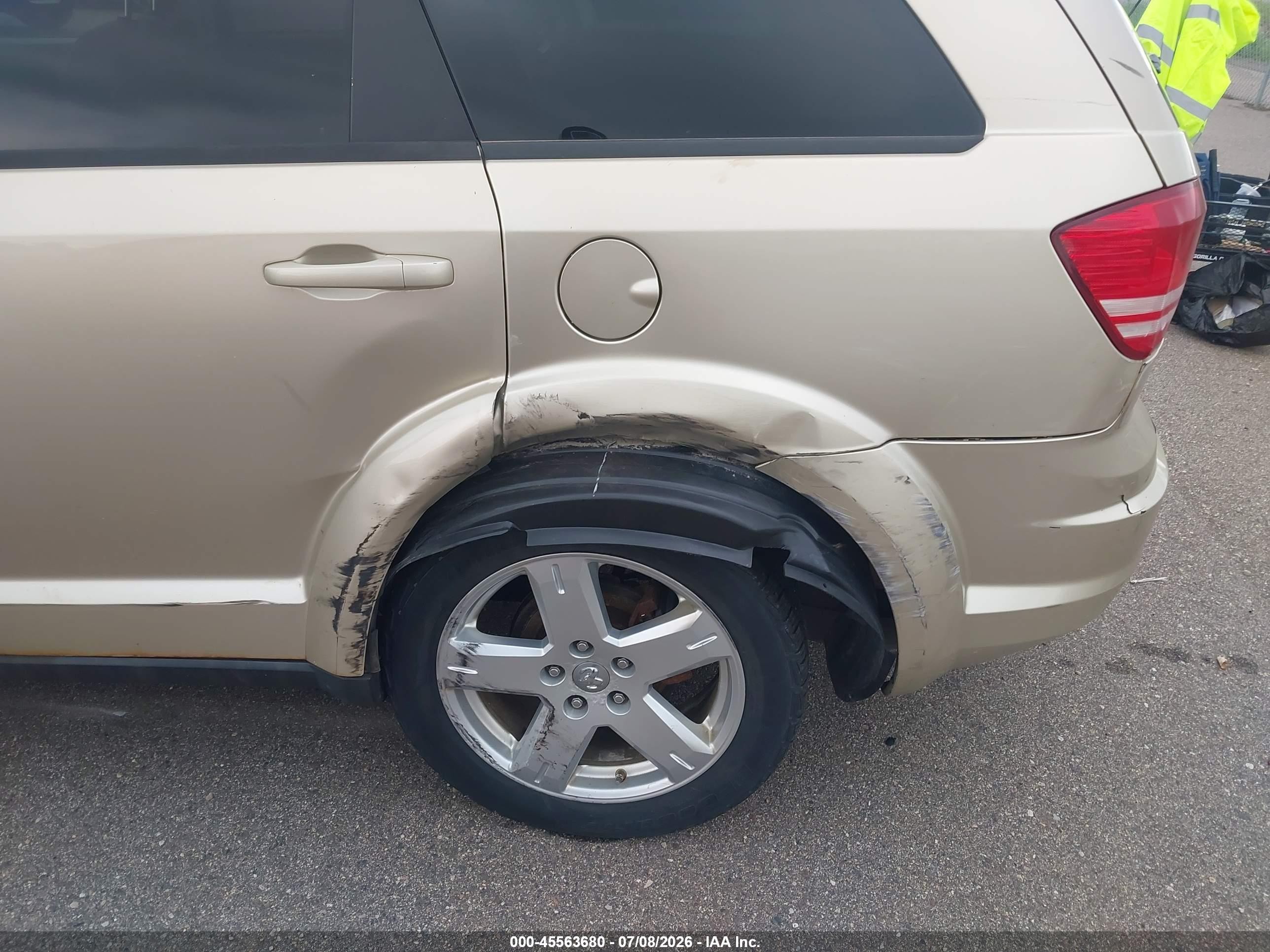 2010 Dodge Journey Sxt Gold vin: 3D4PH5FV8AT130056