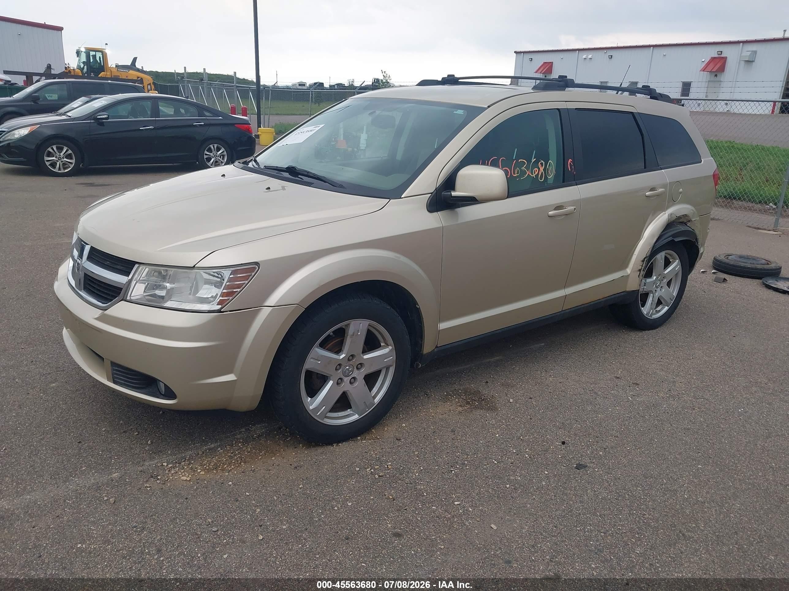 2010 Dodge Journey Sxt Gold vin: 3D4PH5FV8AT130056