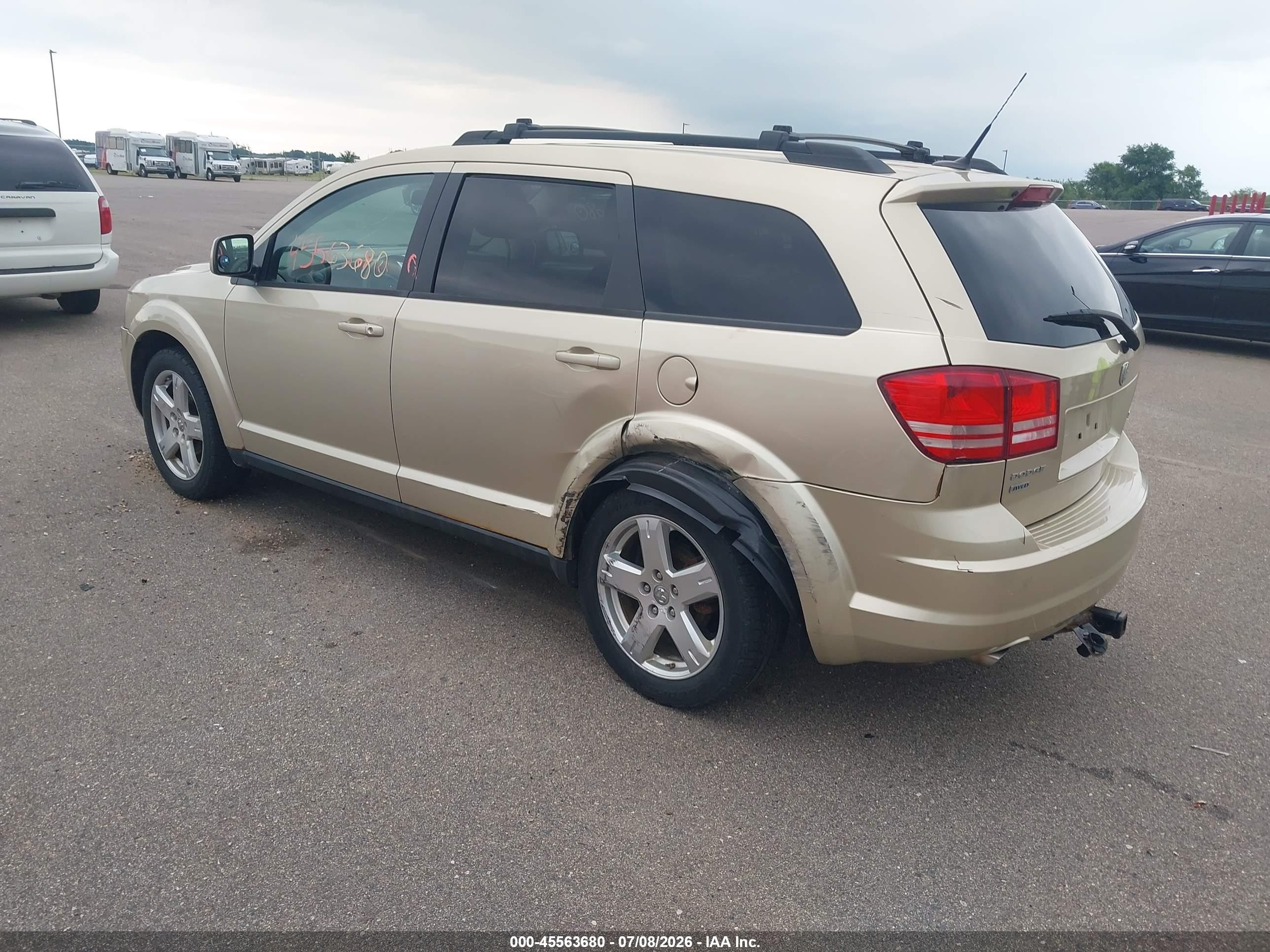 2010 Dodge Journey Sxt Gold vin: 3D4PH5FV8AT130056