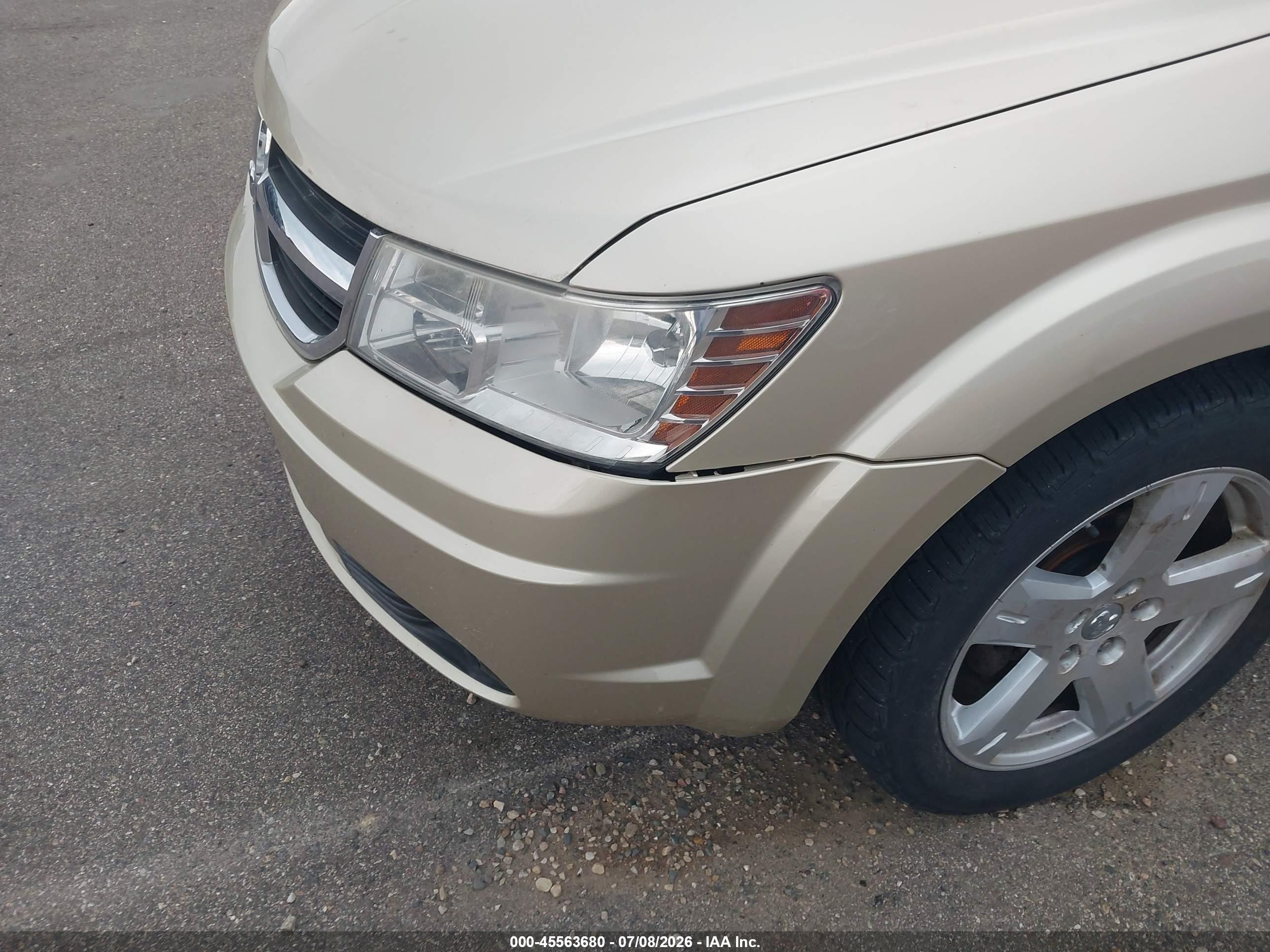 2010 Dodge Journey Sxt Gold vin: 3D4PH5FV8AT130056