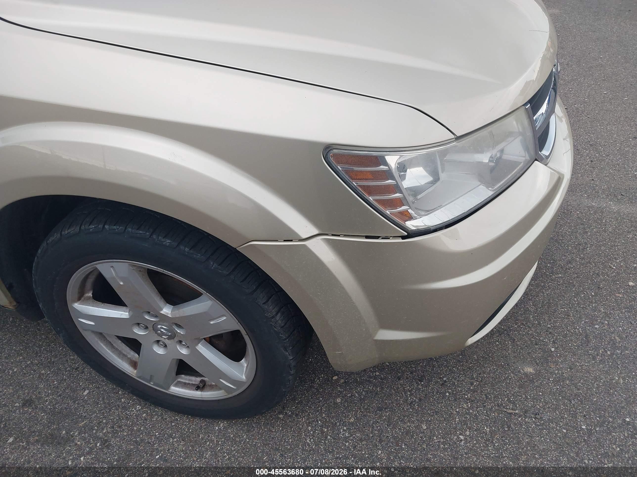 2010 Dodge Journey Sxt Gold vin: 3D4PH5FV8AT130056