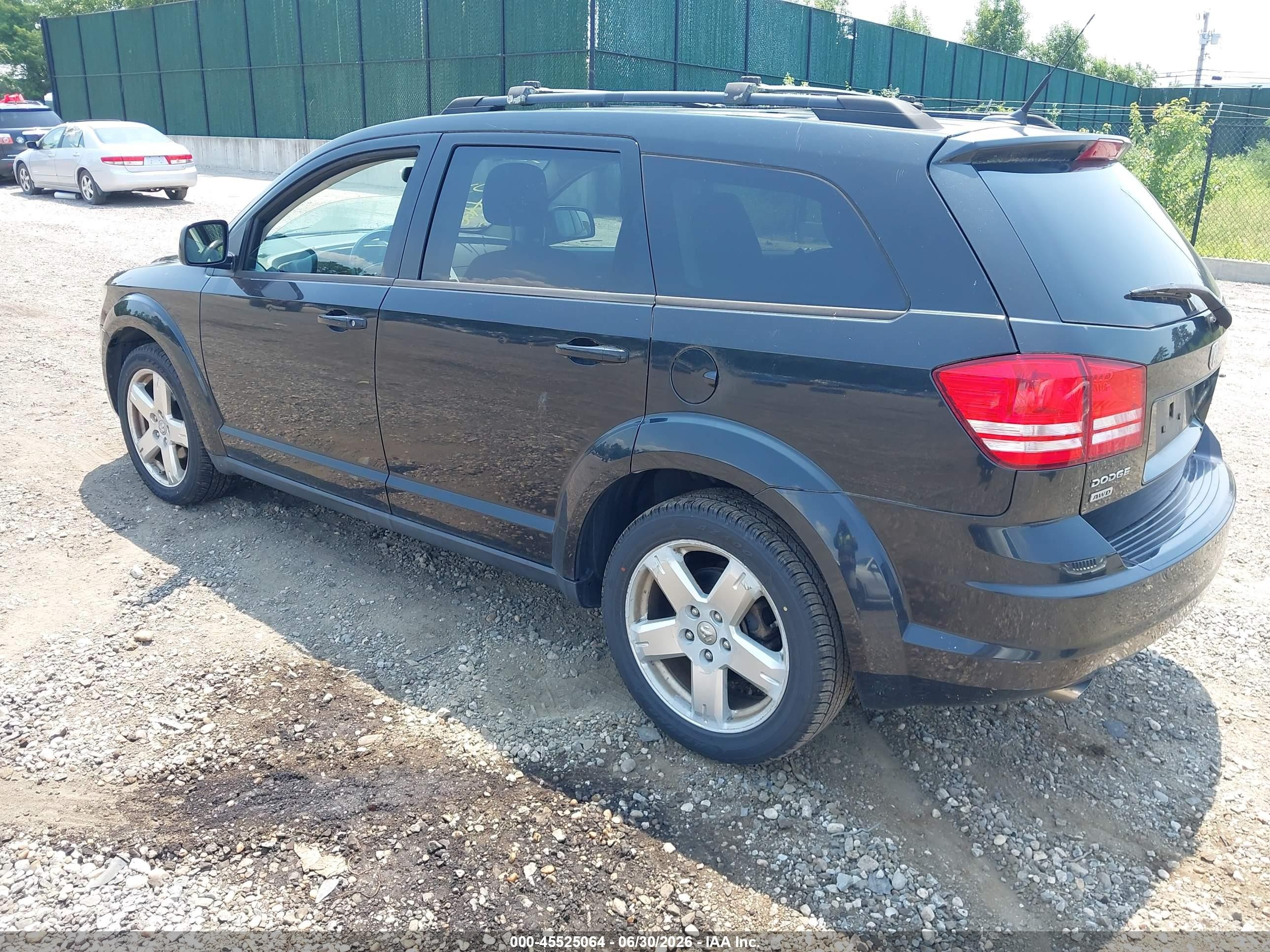 2010 Dodge Journey Sxt Black vin: 3D4PH5FV9AT133838