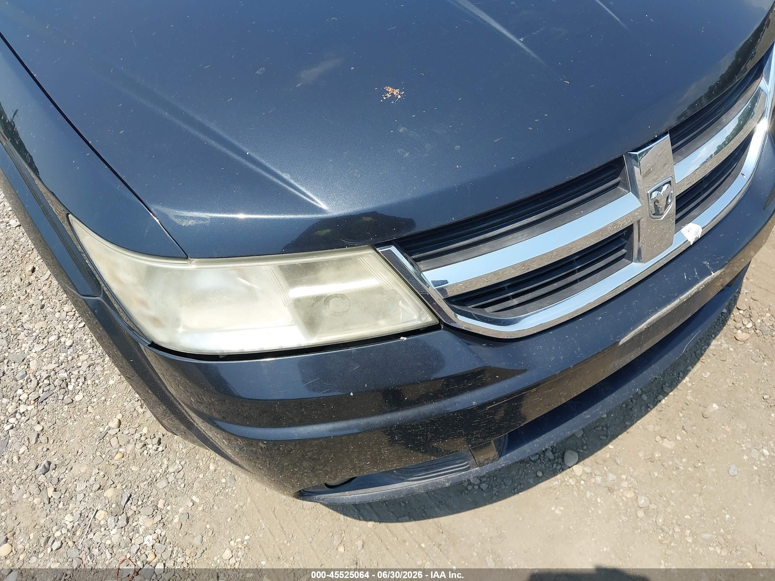2010 Dodge Journey Sxt Black vin: 3D4PH5FV9AT133838