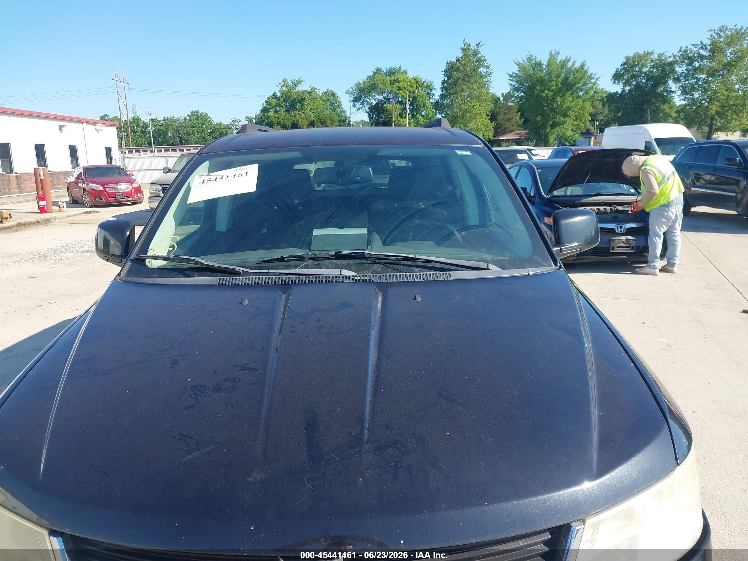 2010 Dodge Journey Sxt Black vin: 3D4PH5FV9AT204729