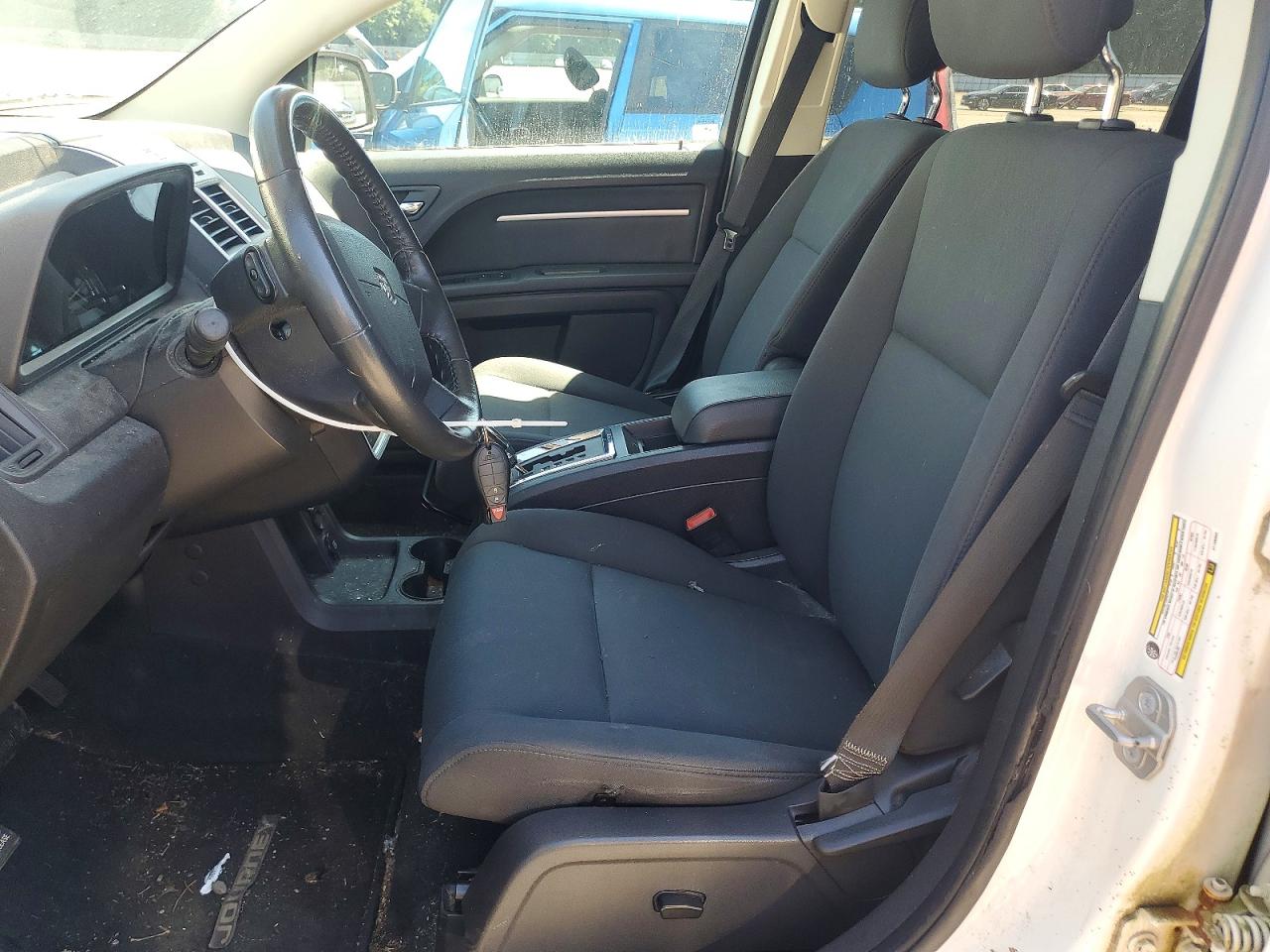 2010 Dodge Journey Sxt White vin: 3D4PH5FVXAT106955