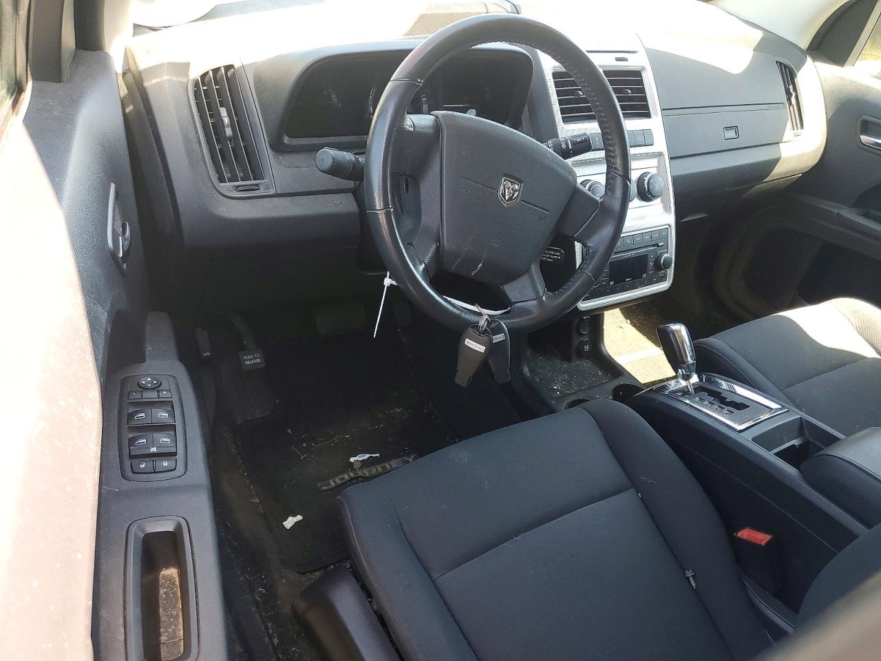 2010 Dodge Journey Sxt White vin: 3D4PH5FVXAT106955