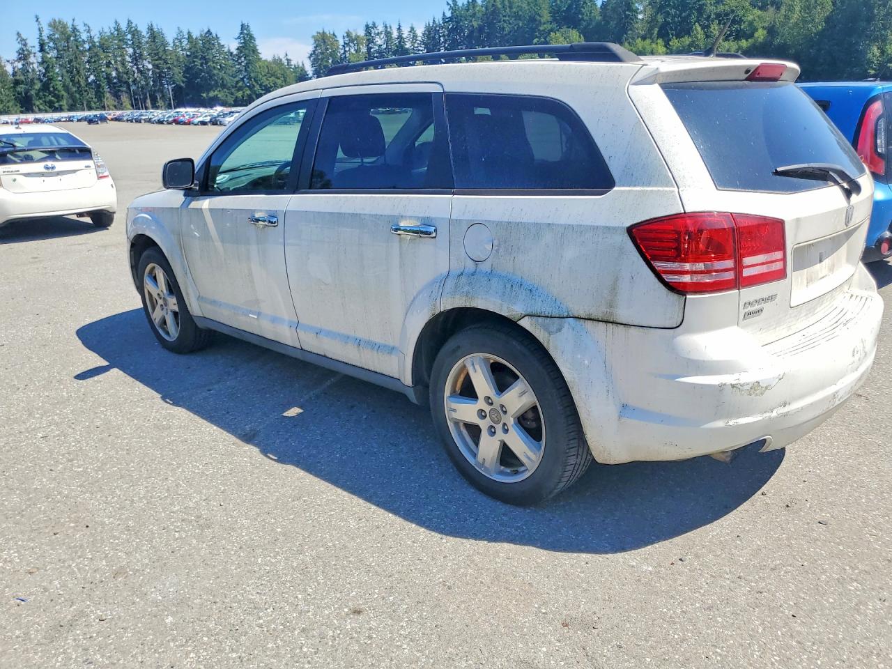 2010 Dodge Journey Sxt White vin: 3D4PH5FVXAT106955