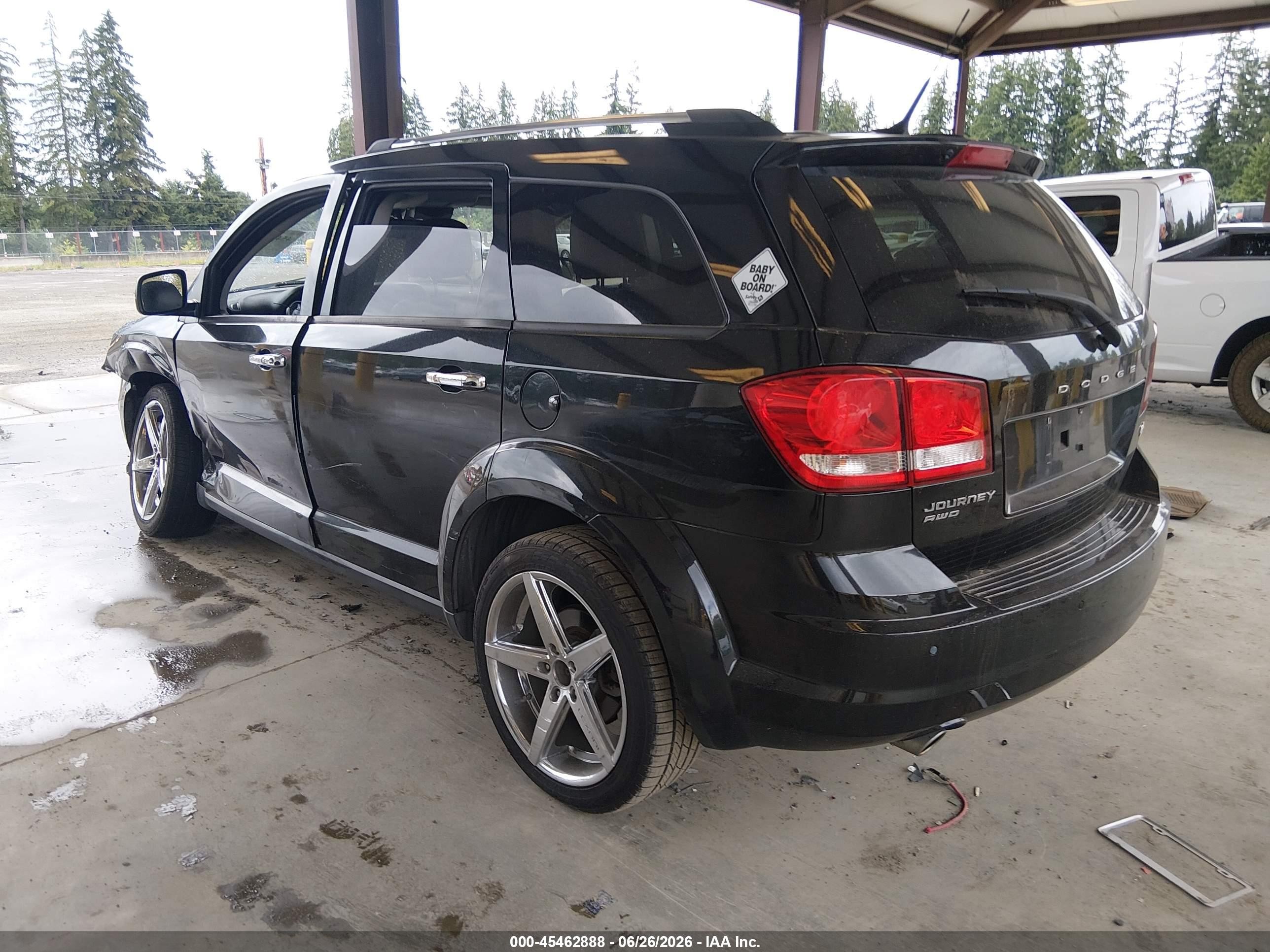2011 Dodge Journey R/t Black vin: 3D4PH6FG5BT529046
