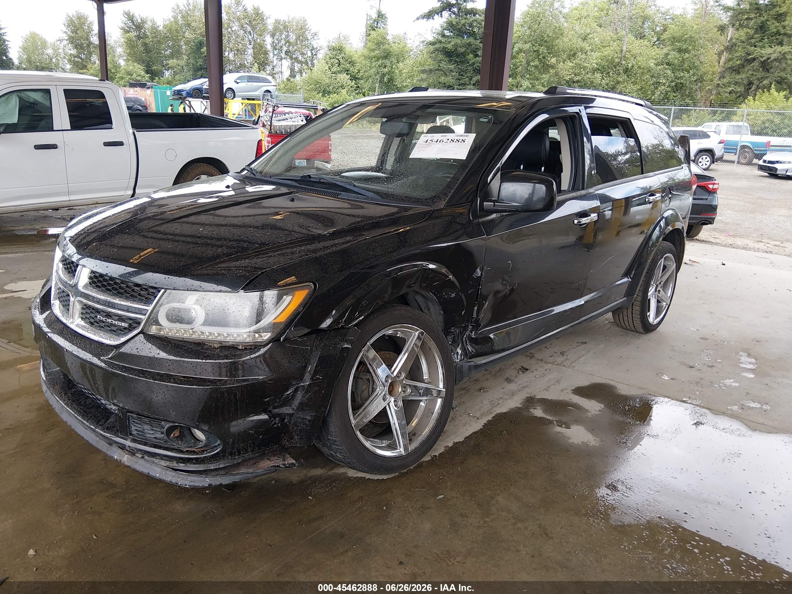 2011 Dodge Journey R/t Black vin: 3D4PH6FG5BT529046