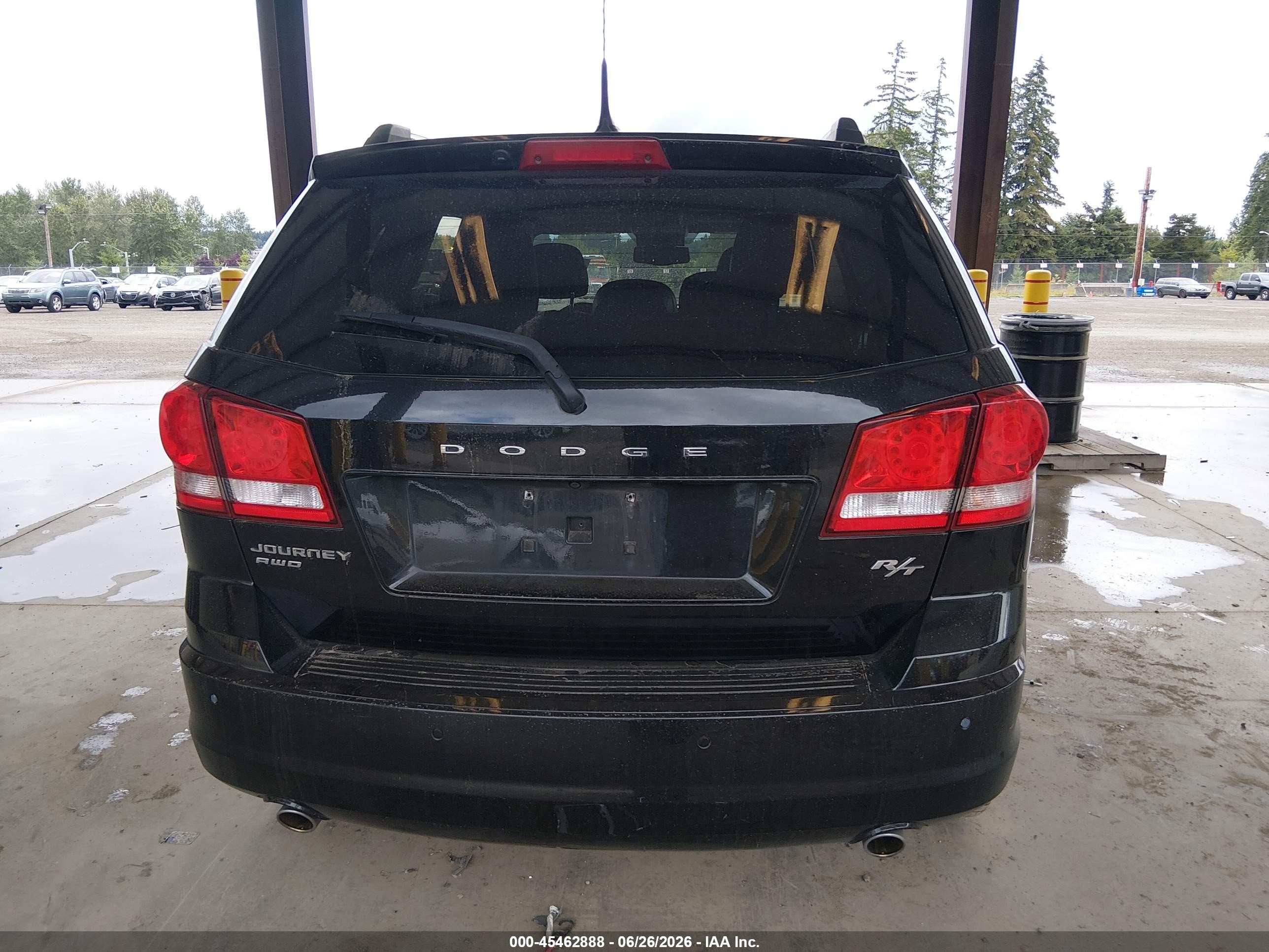 2011 Dodge Journey R/t Black vin: 3D4PH6FG5BT529046