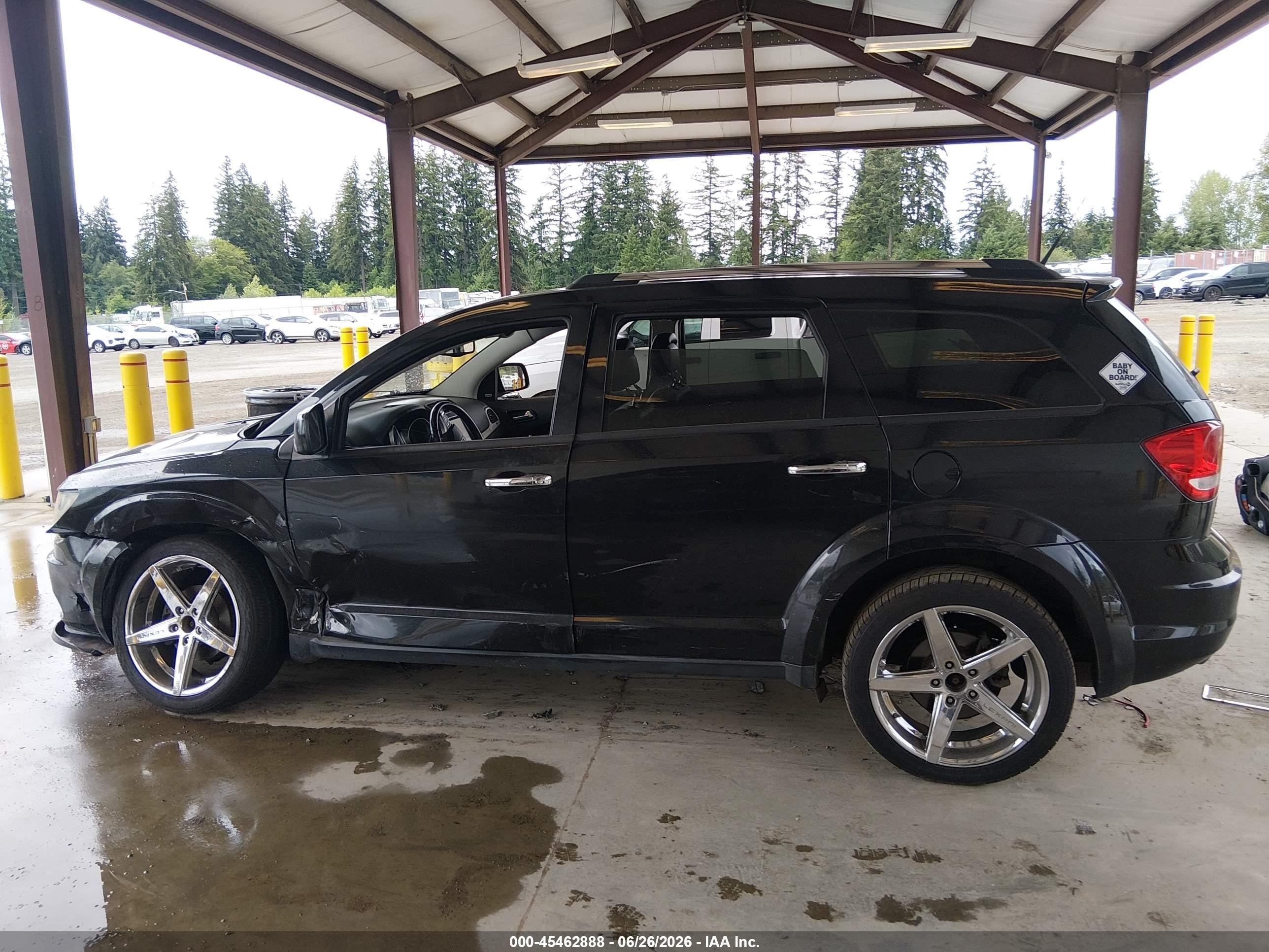 2011 Dodge Journey R/t Black vin: 3D4PH6FG5BT529046
