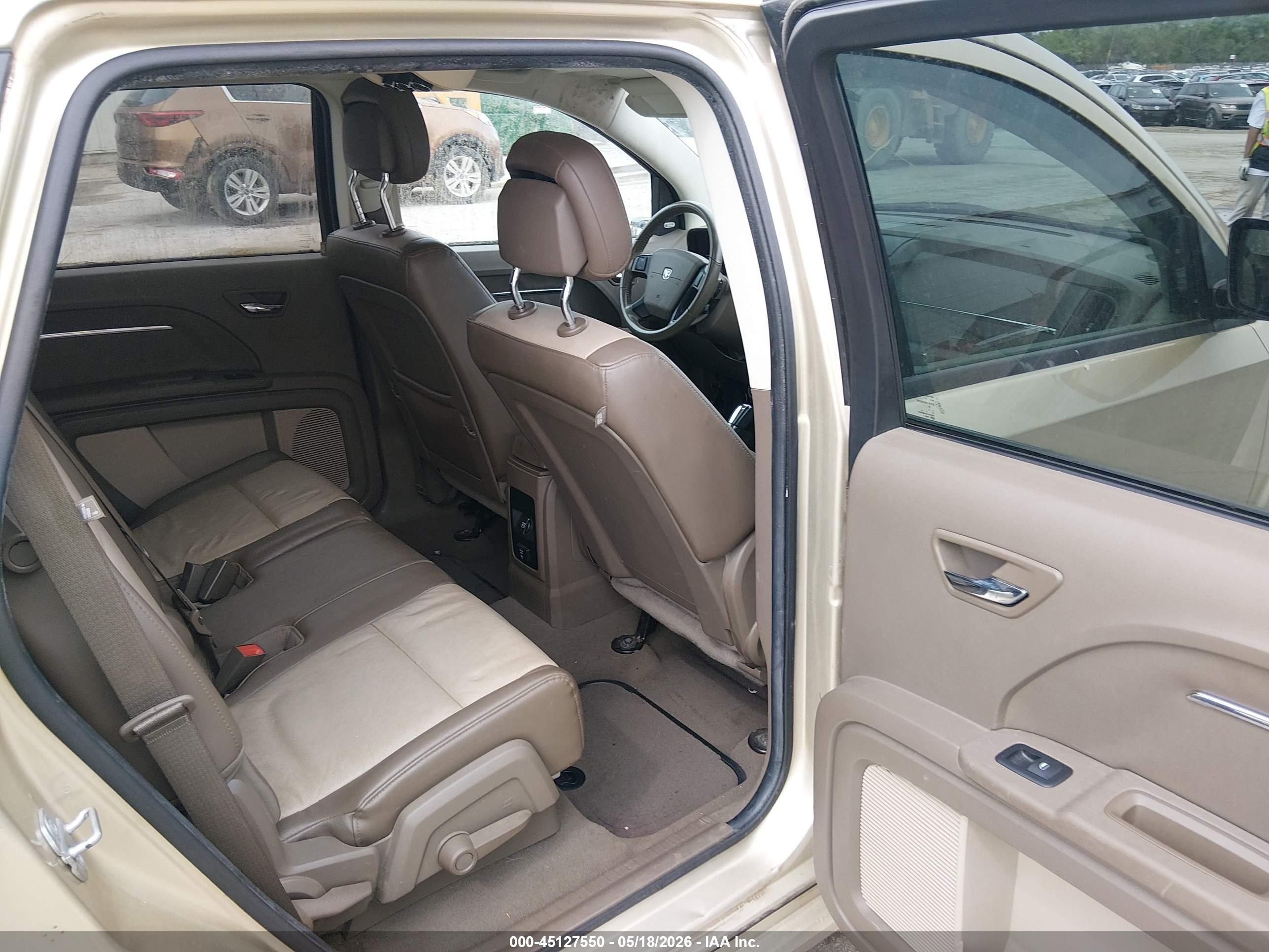 2010 Dodge Journey R/t Beige vin: 3D4PH6FV5AT109543