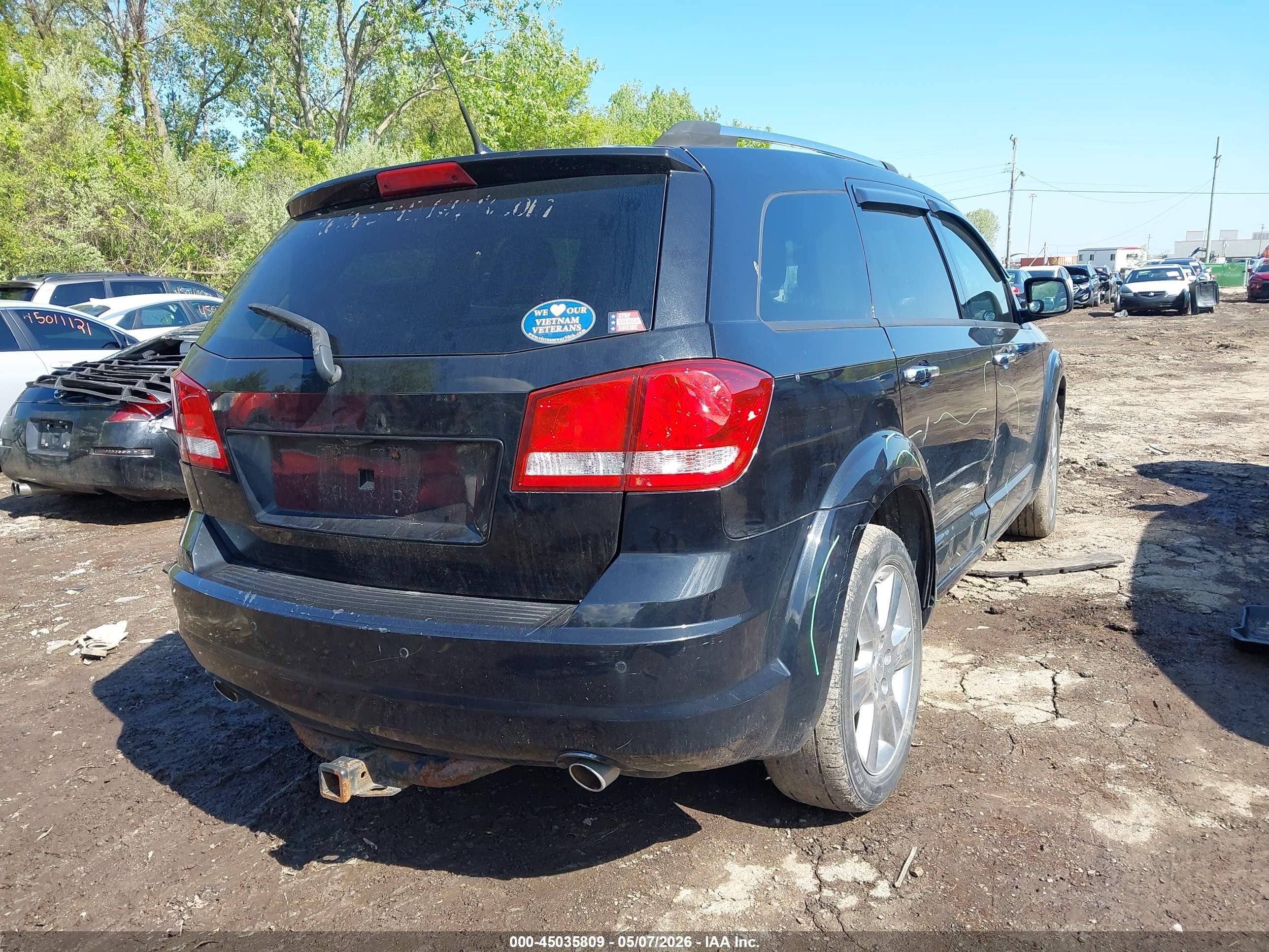 2011 Dodge Journey Lux Black vin: 3D4PH9FG3BT513655