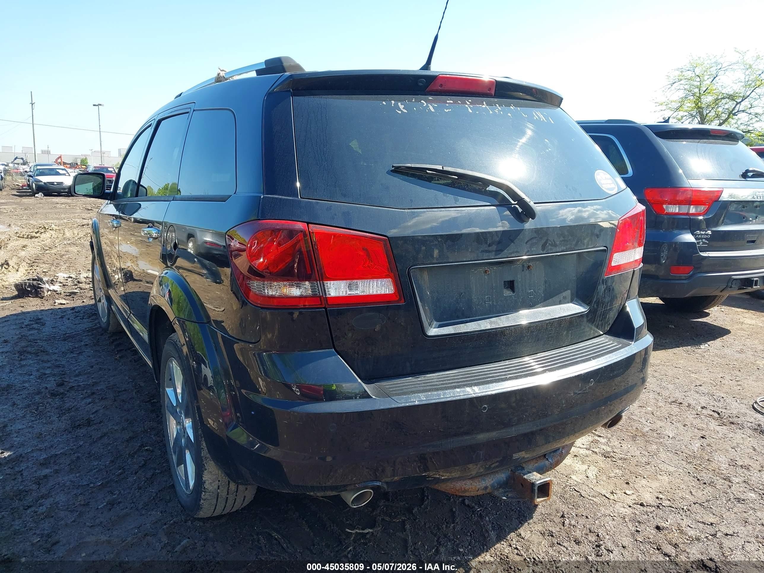 2011 Dodge Journey Lux Black vin: 3D4PH9FG3BT513655