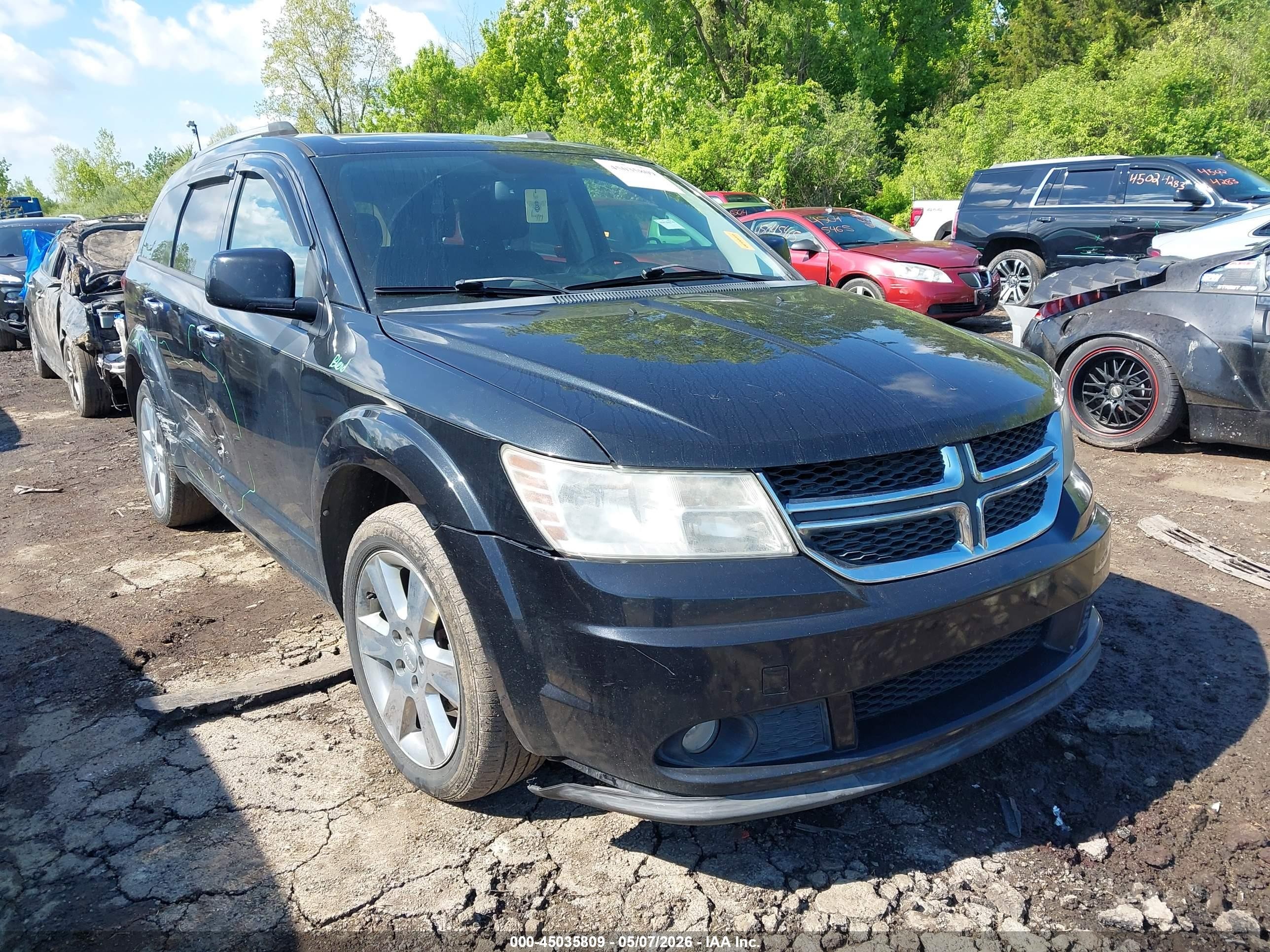 2011 Dodge Journey Lux Black vin: 3D4PH9FG3BT513655