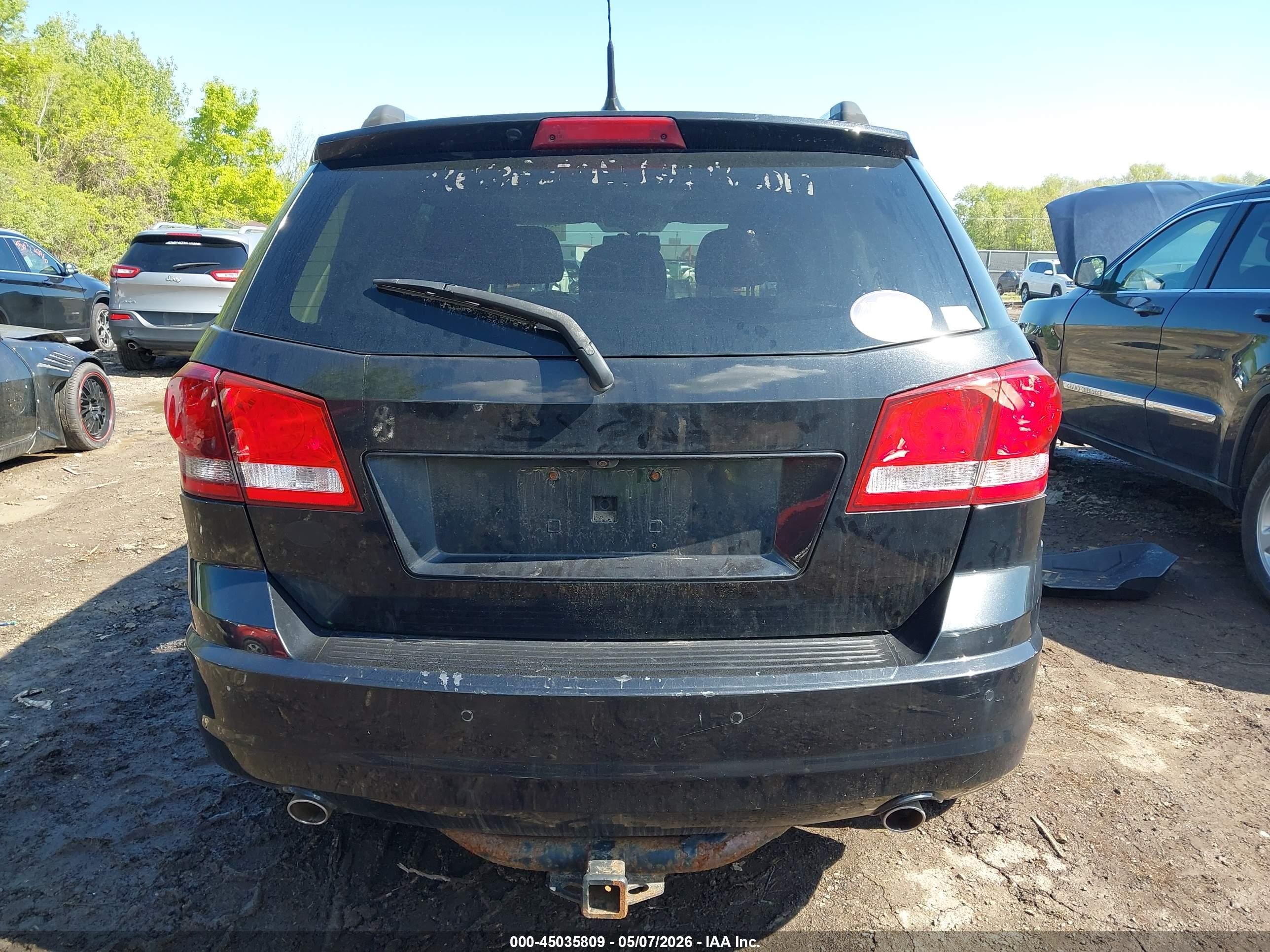 2011 Dodge Journey Lux Black vin: 3D4PH9FG3BT513655