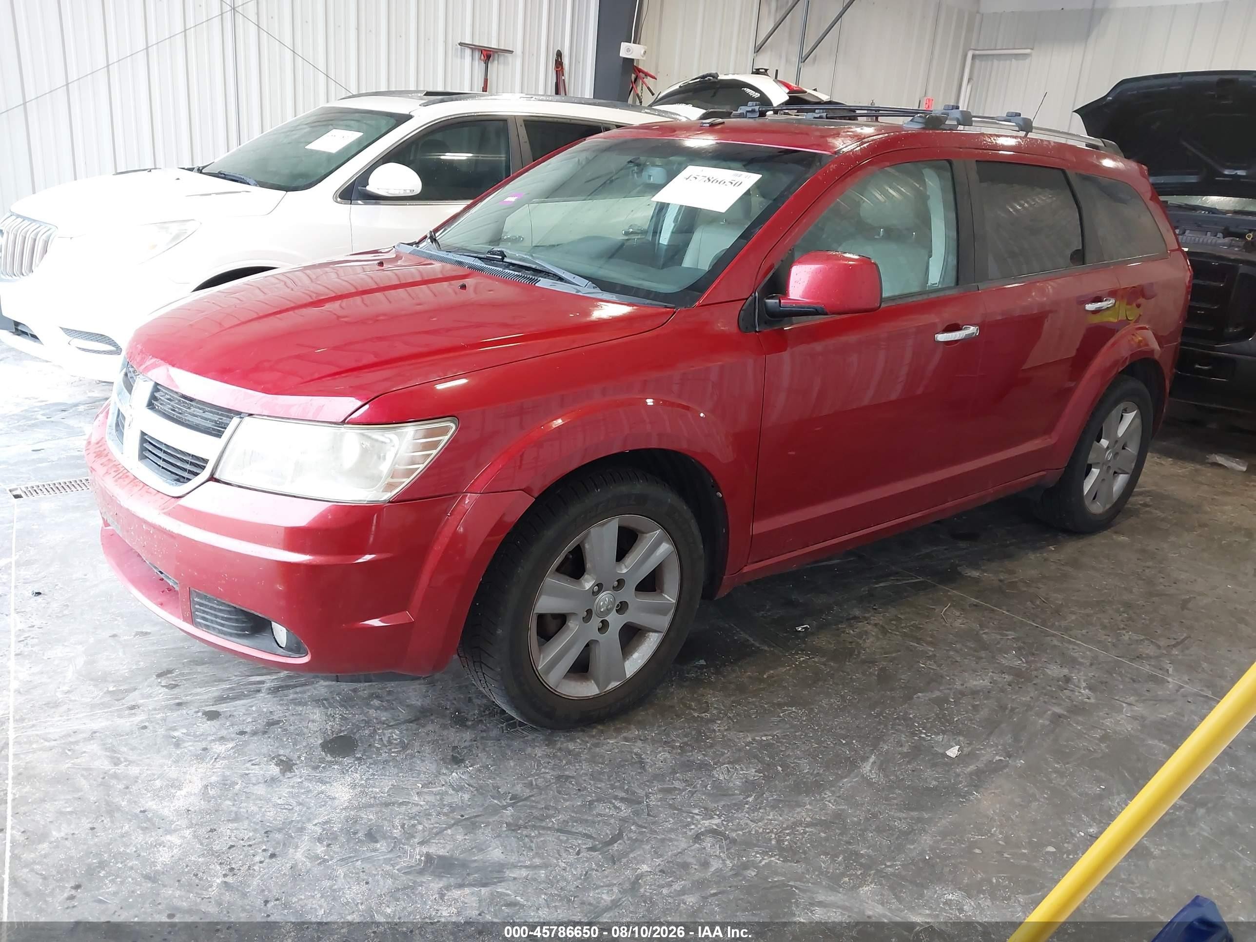2010 Dodge Journey R/t Red vin: 3D4PH9FV3AT265551