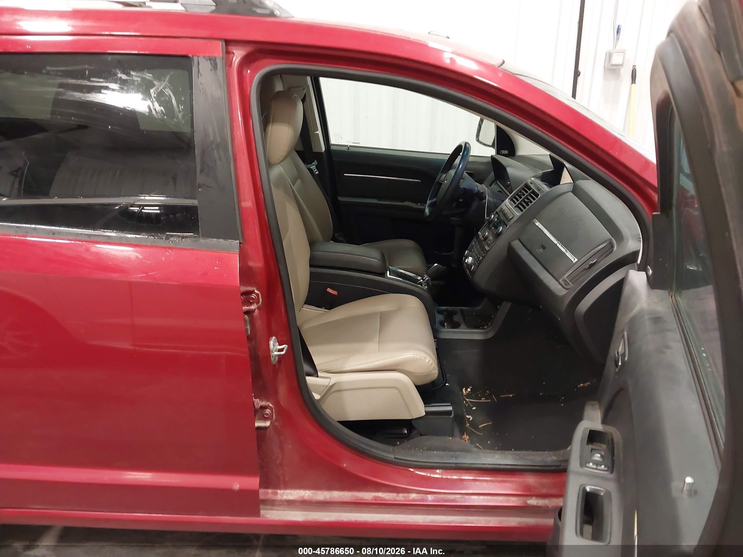 2010 Dodge Journey R/t Red vin: 3D4PH9FV3AT265551