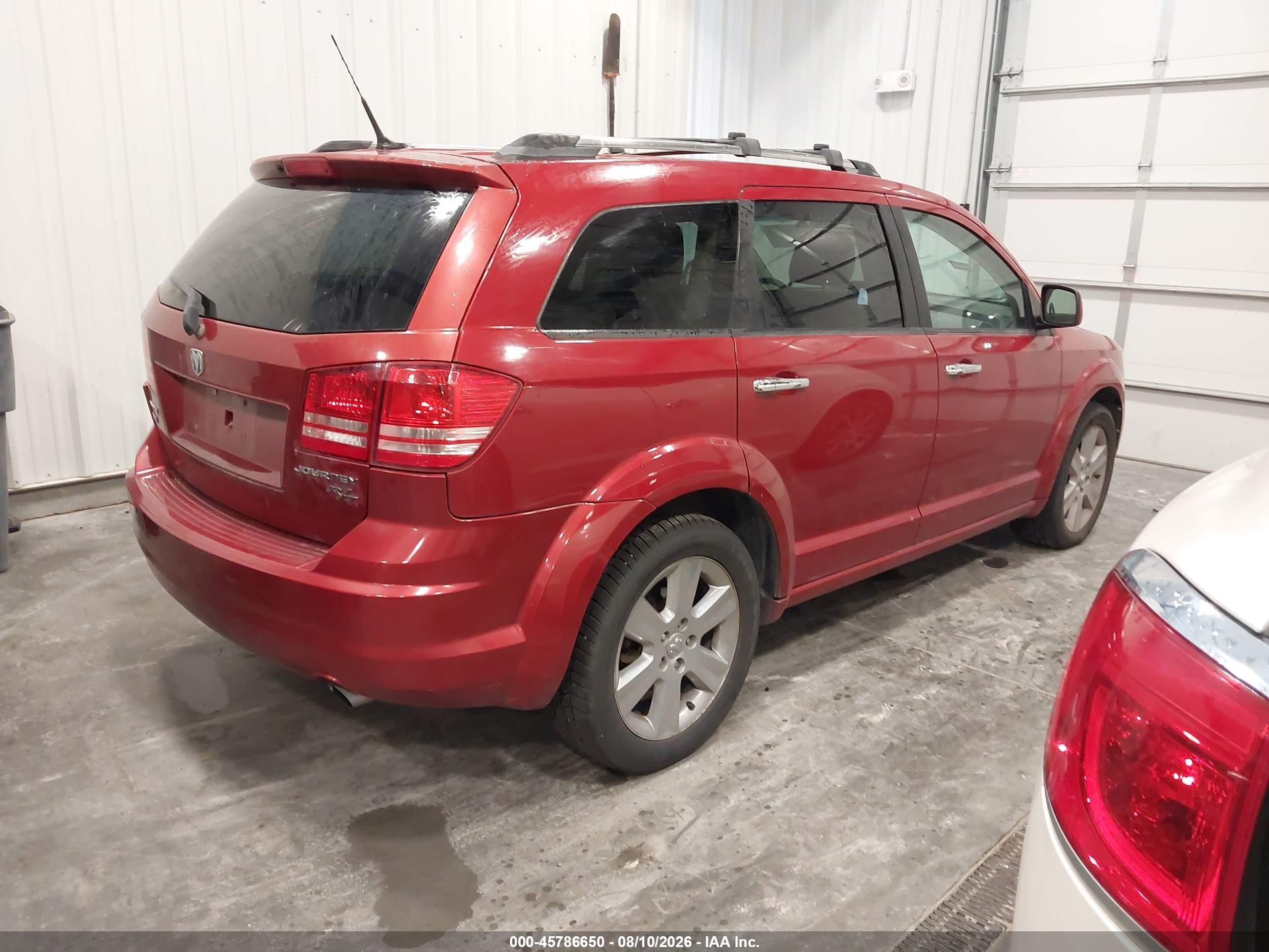 2010 Dodge Journey R/t Red vin: 3D4PH9FV3AT265551