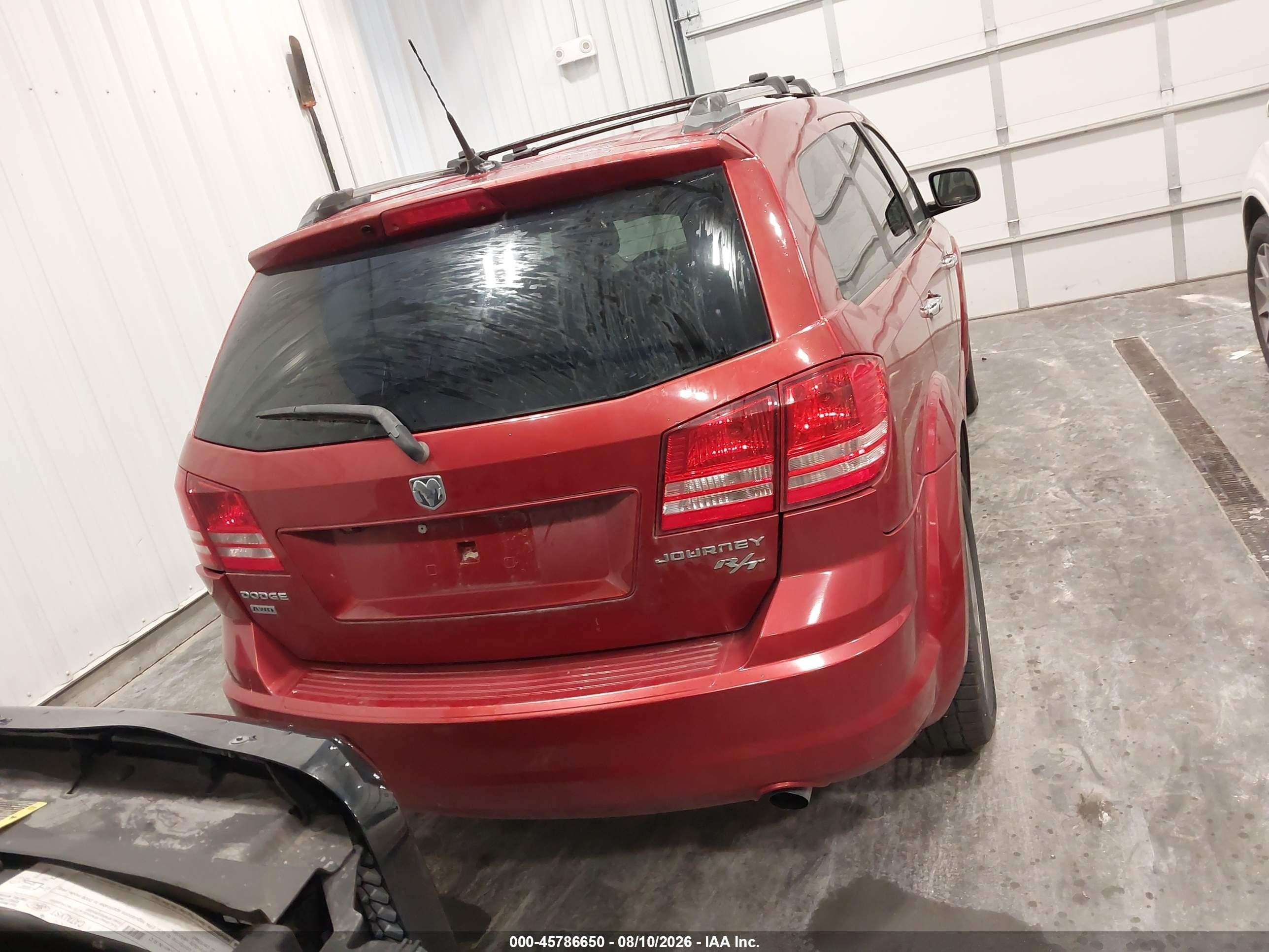 2010 Dodge Journey R/t Red vin: 3D4PH9FV3AT265551