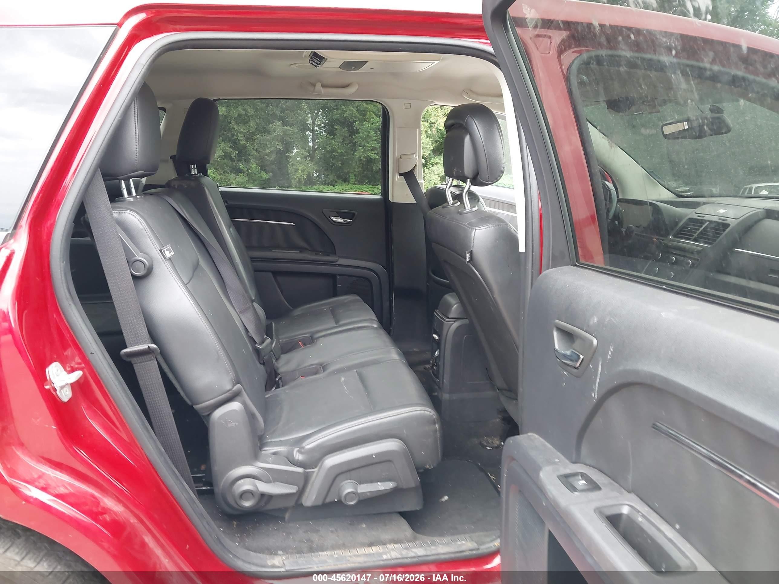 2010 Dodge Journey R/t Red vin: 3D4PH9FV5AT229280