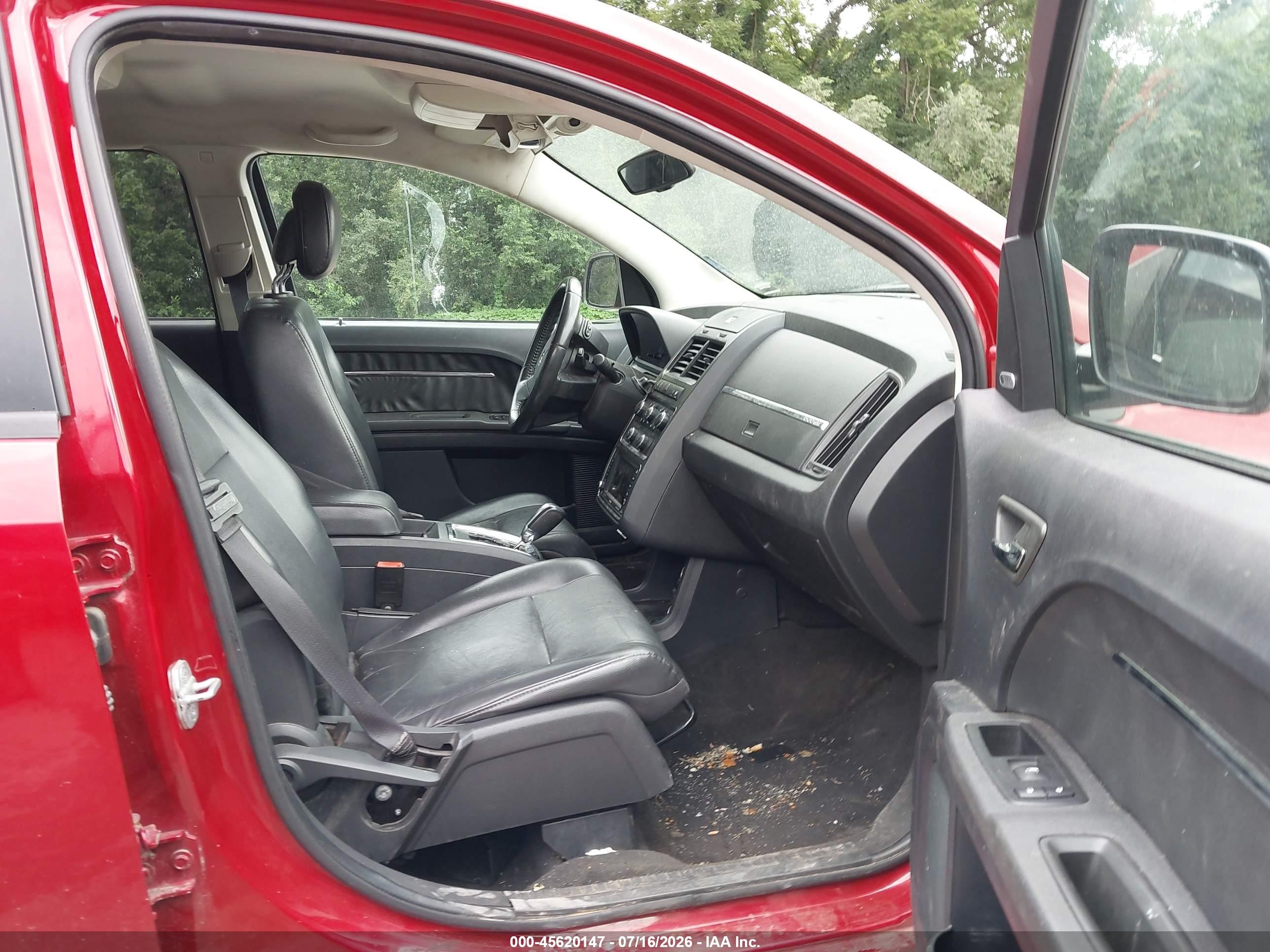 2010 Dodge Journey R/t Red vin: 3D4PH9FV5AT229280