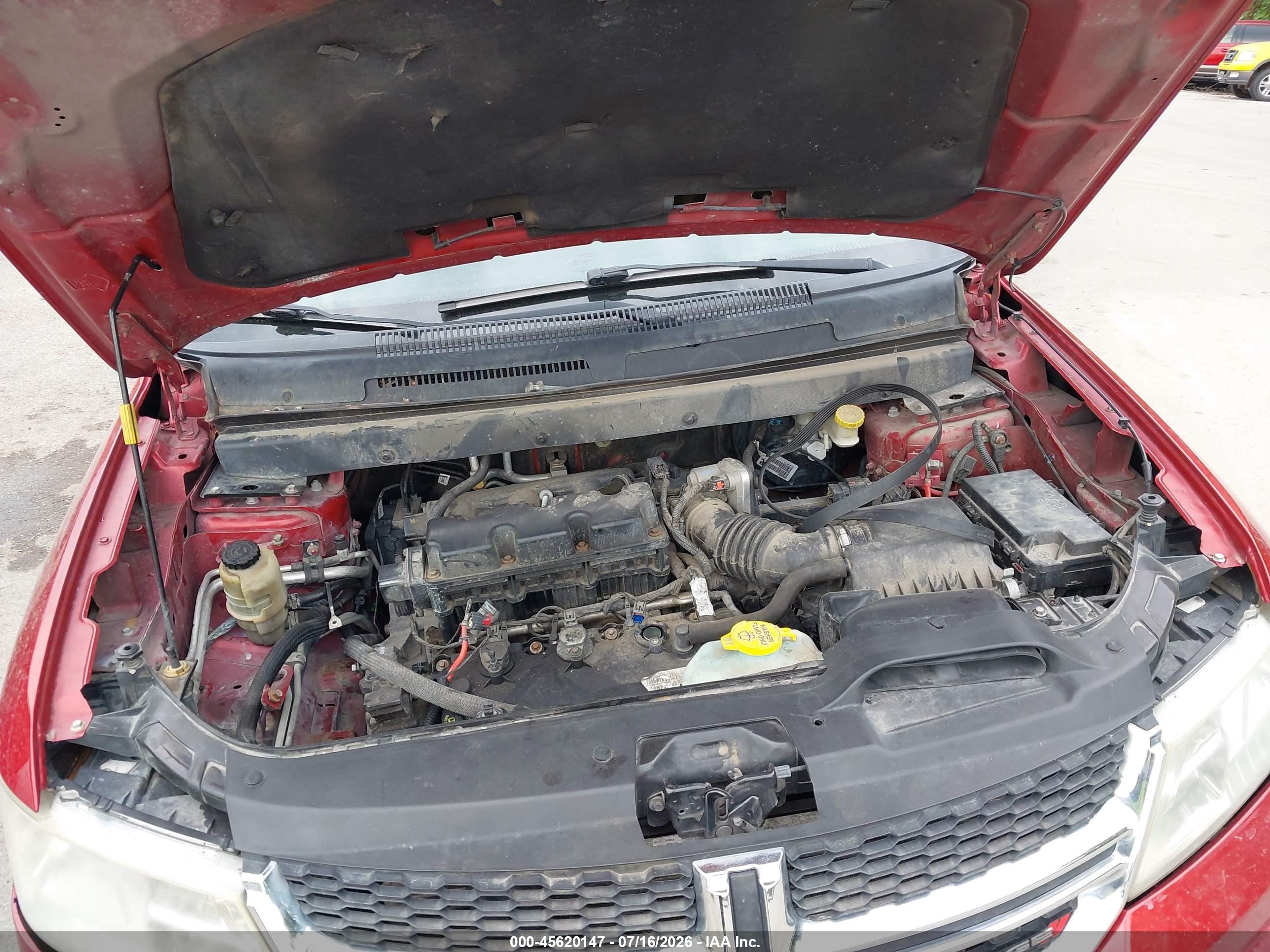 2010 Dodge Journey R/t Red vin: 3D4PH9FV5AT229280