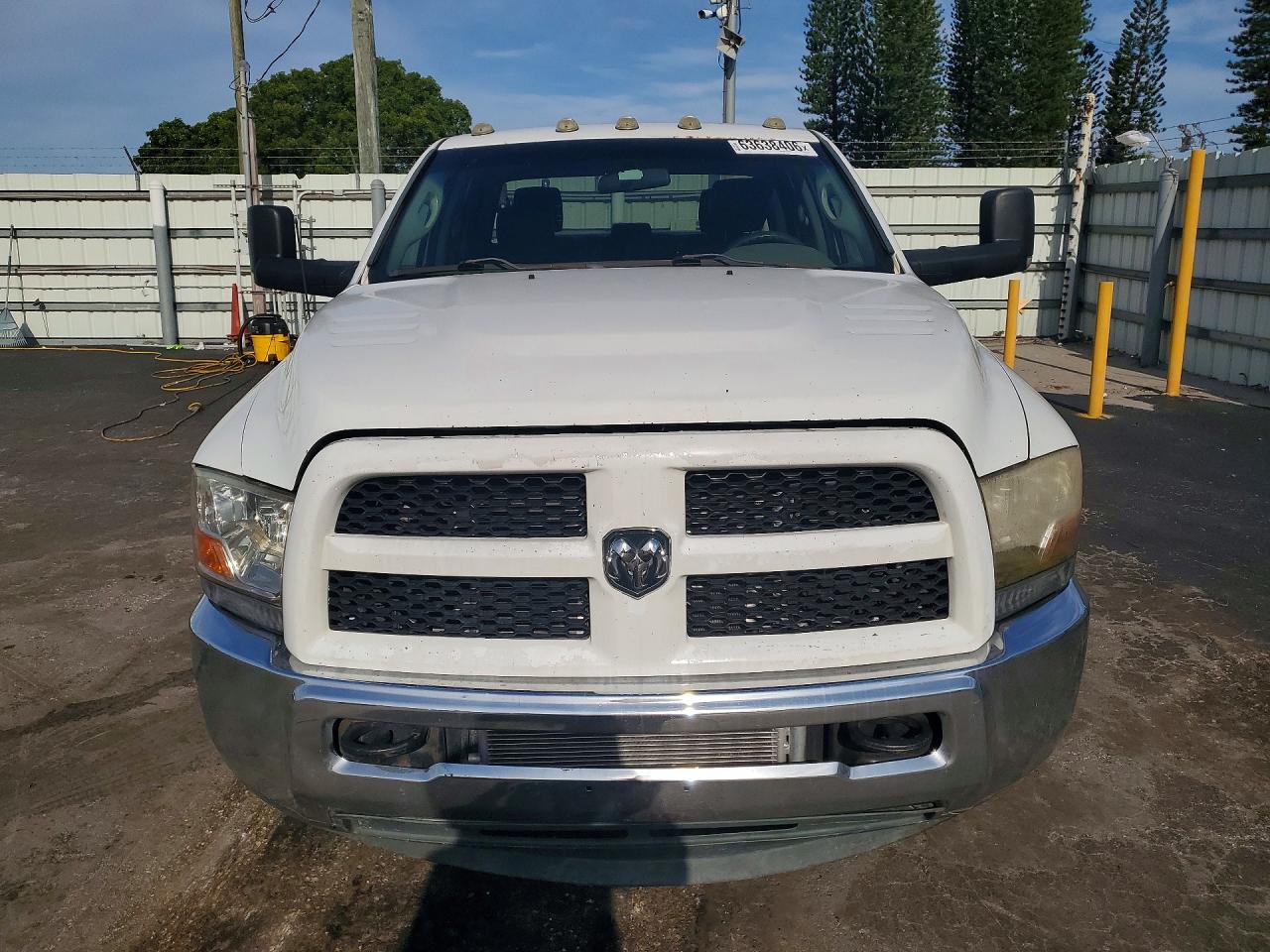 2011 Dodge Ram 3500 White vin: 3D73M4CL2BG514712