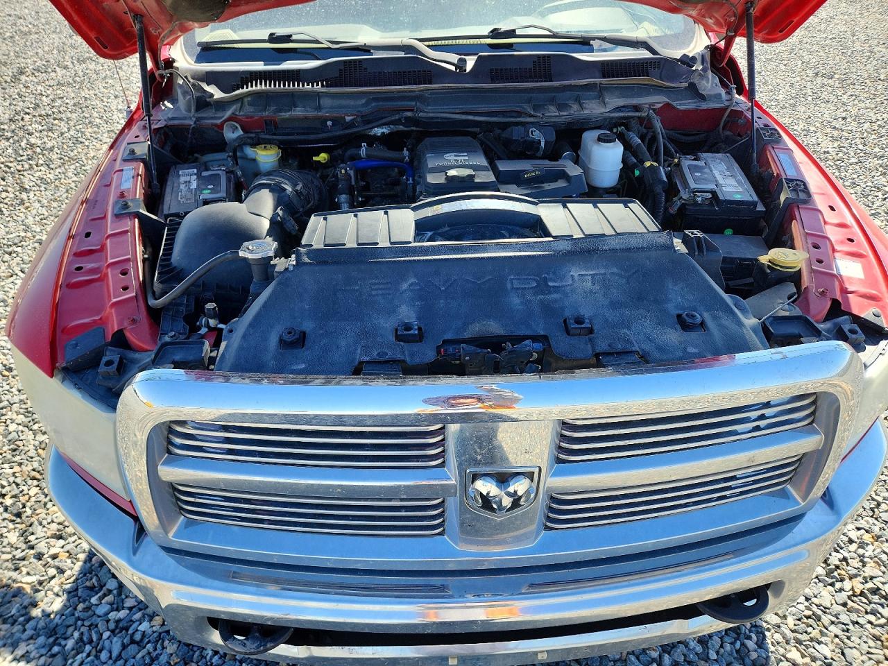 2011 Dodge Ram 3500 Red vin: 3D73Y3CL6BG622622