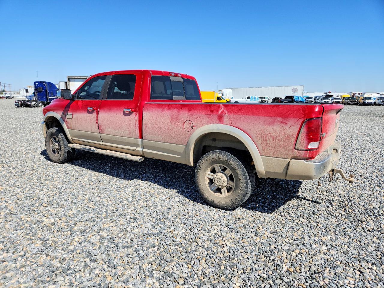 2011 Dodge Ram 3500 Red vin: 3D73Y3CL6BG622622