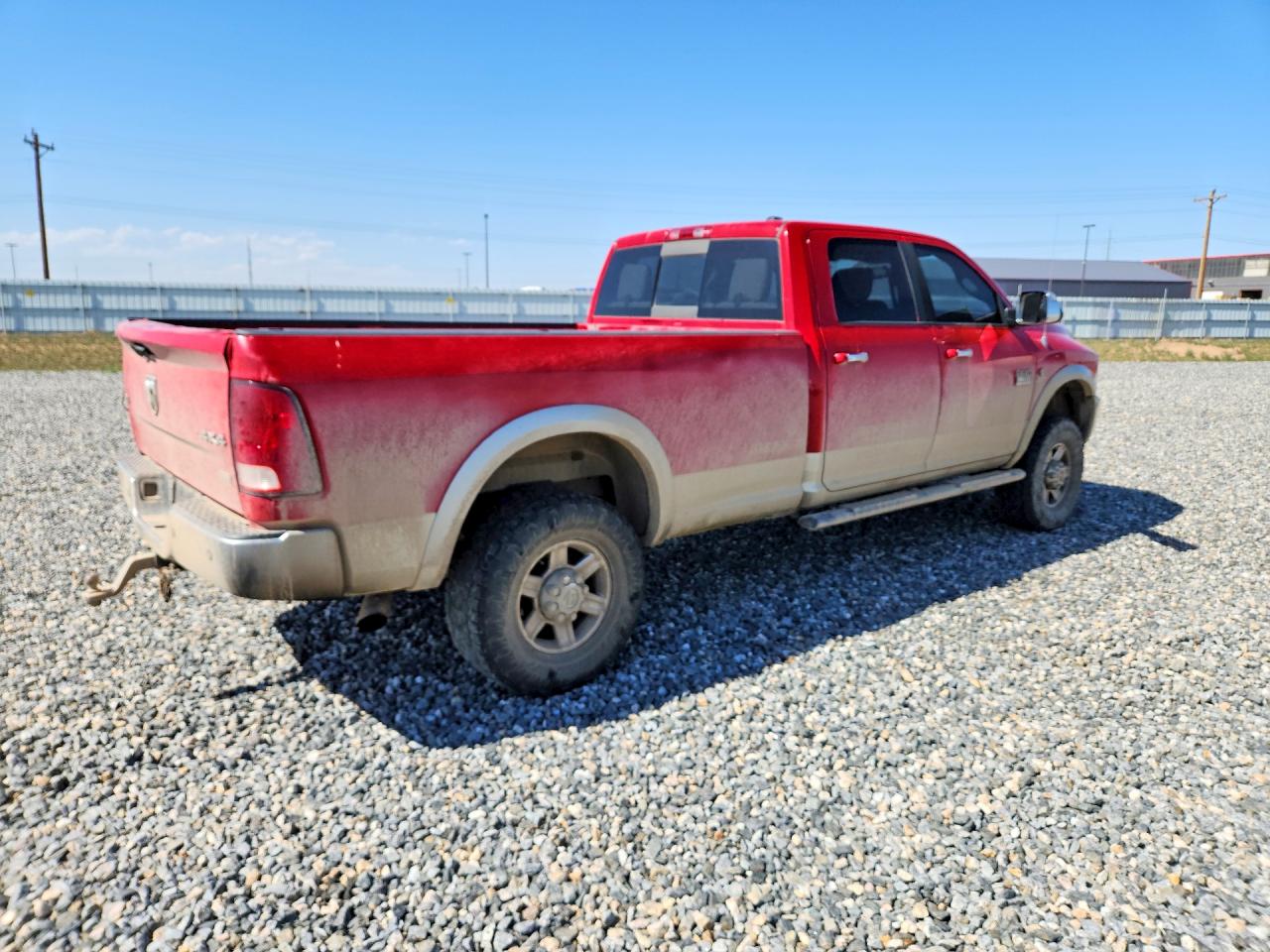 2011 Dodge Ram 3500 Red vin: 3D73Y3CL6BG622622