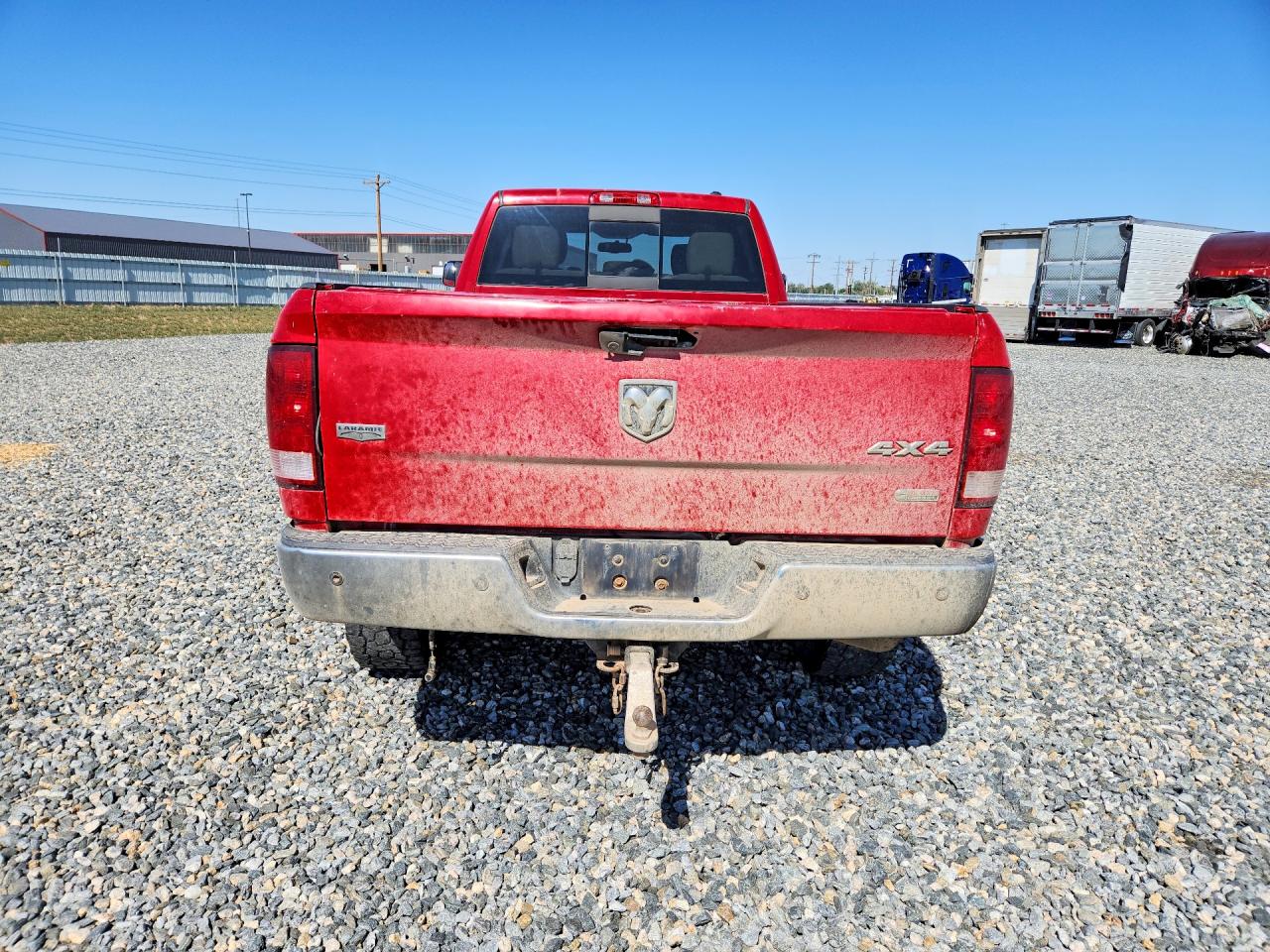 2011 Dodge Ram 3500 Red vin: 3D73Y3CL6BG622622