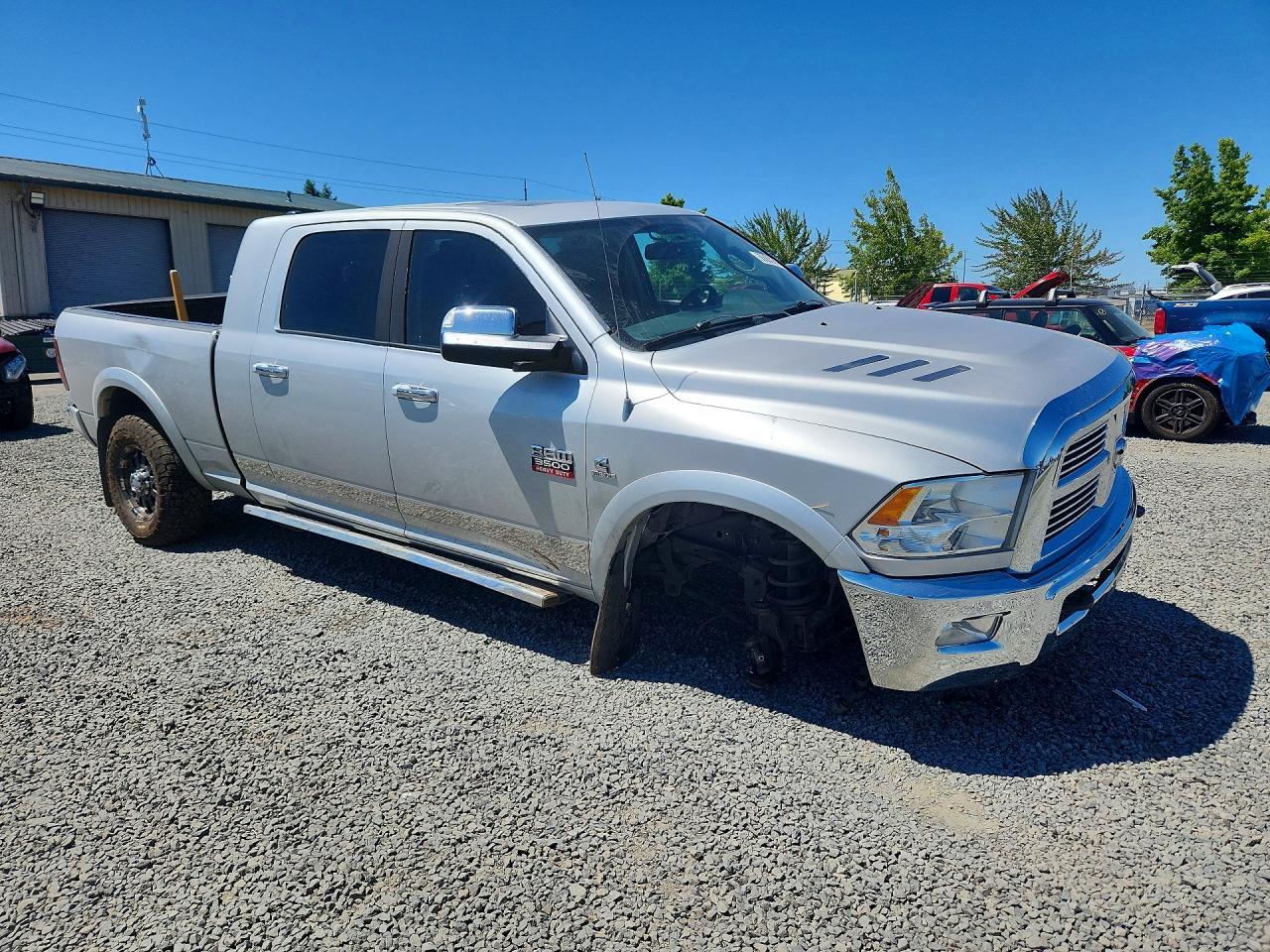 2011 Dodge Ram 3500 Silver vin: 3D73Y3HL8BG635722