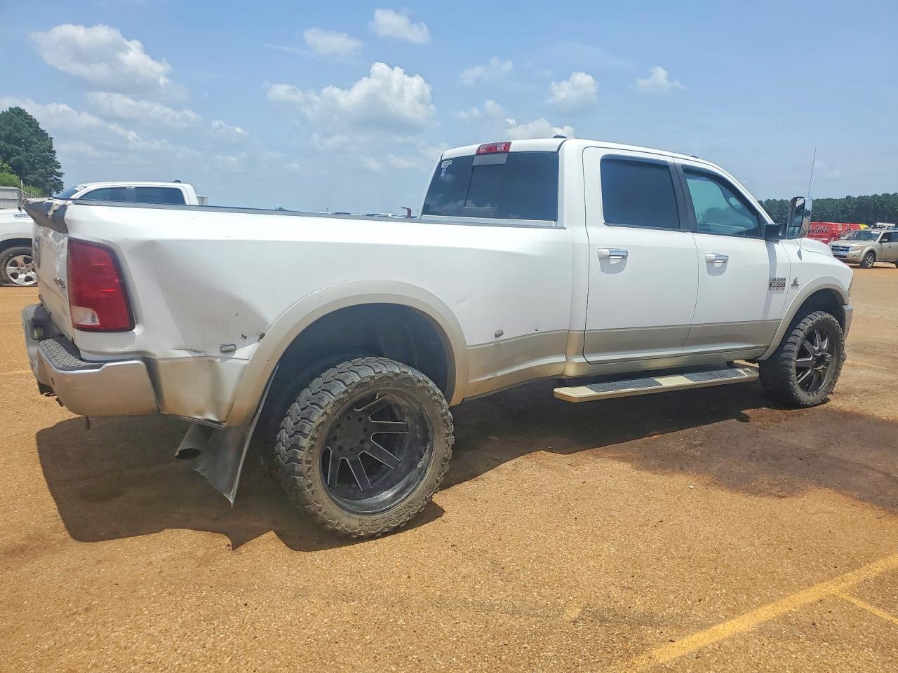 2011 Dodge Ram 3500 White vin: 3D73Y4CL1BG592533