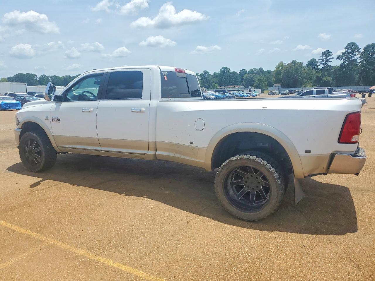 2011 Dodge Ram 3500 White vin: 3D73Y4CL1BG592533