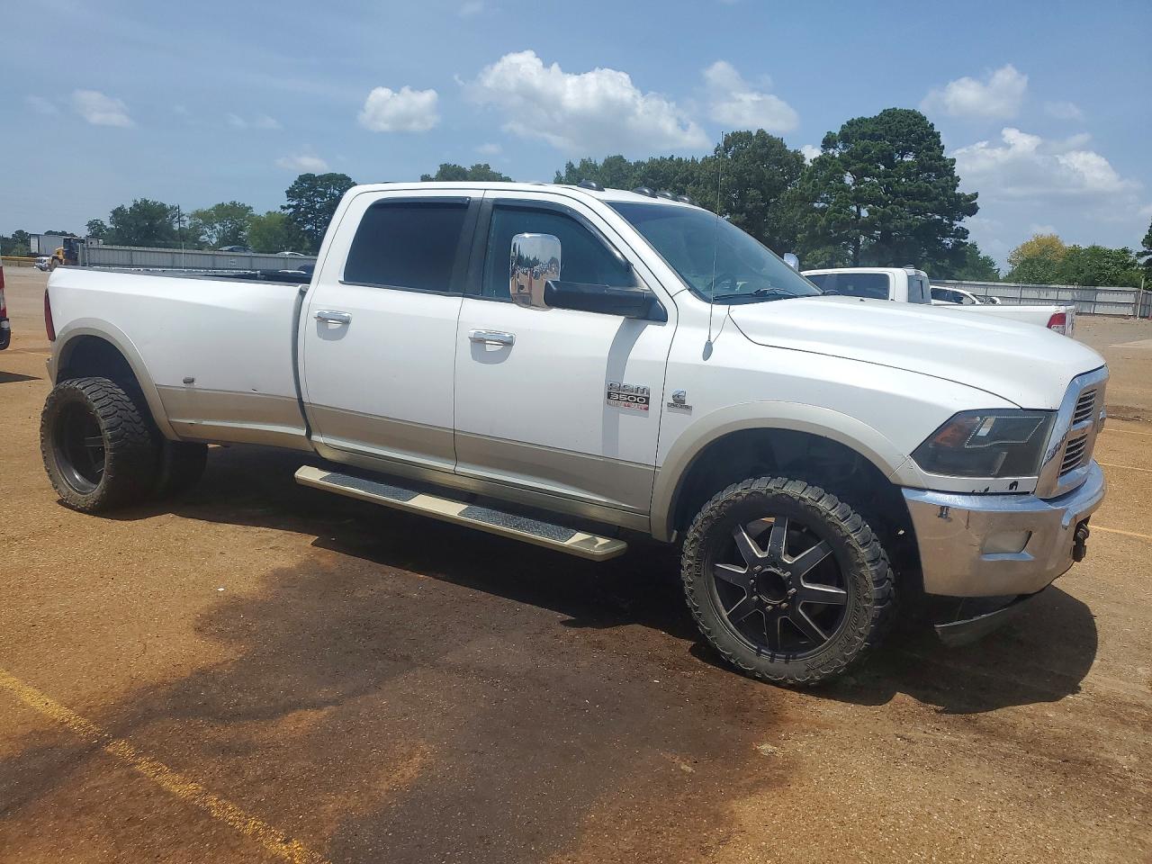 2011 Dodge Ram 3500 White vin: 3D73Y4CL1BG592533