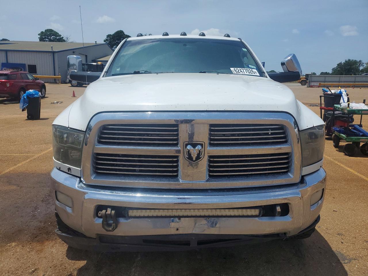 2011 Dodge Ram 3500 White vin: 3D73Y4CL1BG592533