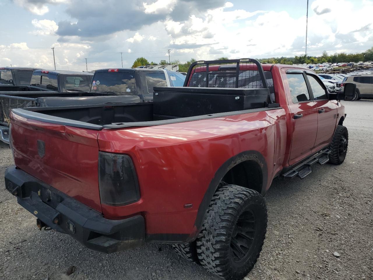 2010 Dodge Ram 3500 Slt Crew Ca Maroon vin: 3D73Y4CL2AG137429