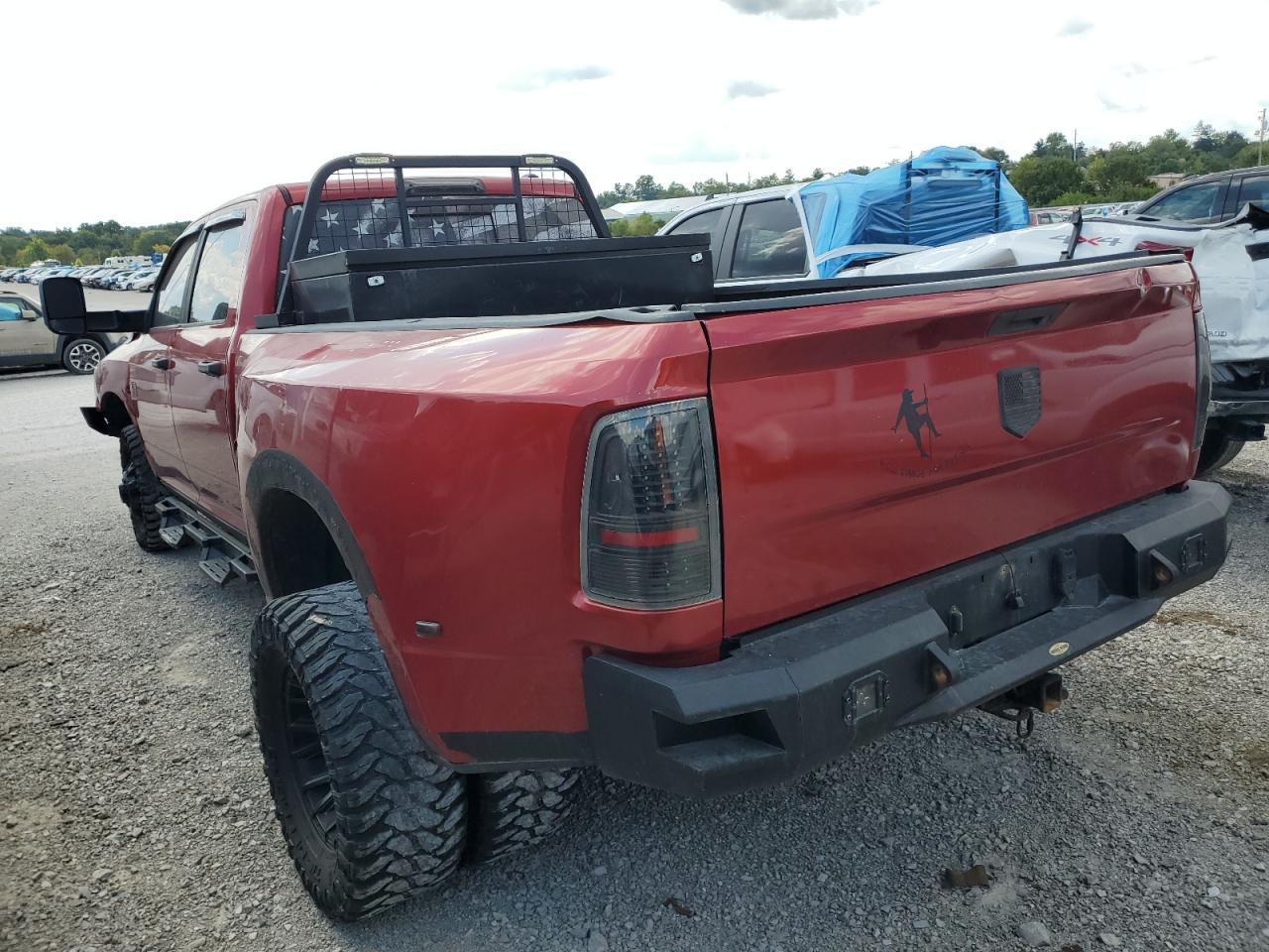 2010 Dodge Ram 3500 Slt Crew Ca Maroon vin: 3D73Y4CL2AG137429