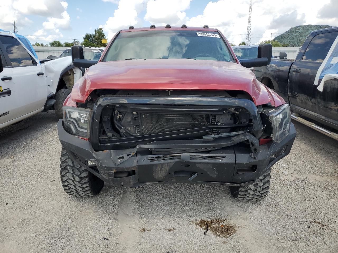 2010 Dodge Ram 3500 Slt Crew Ca Maroon vin: 3D73Y4CL2AG137429