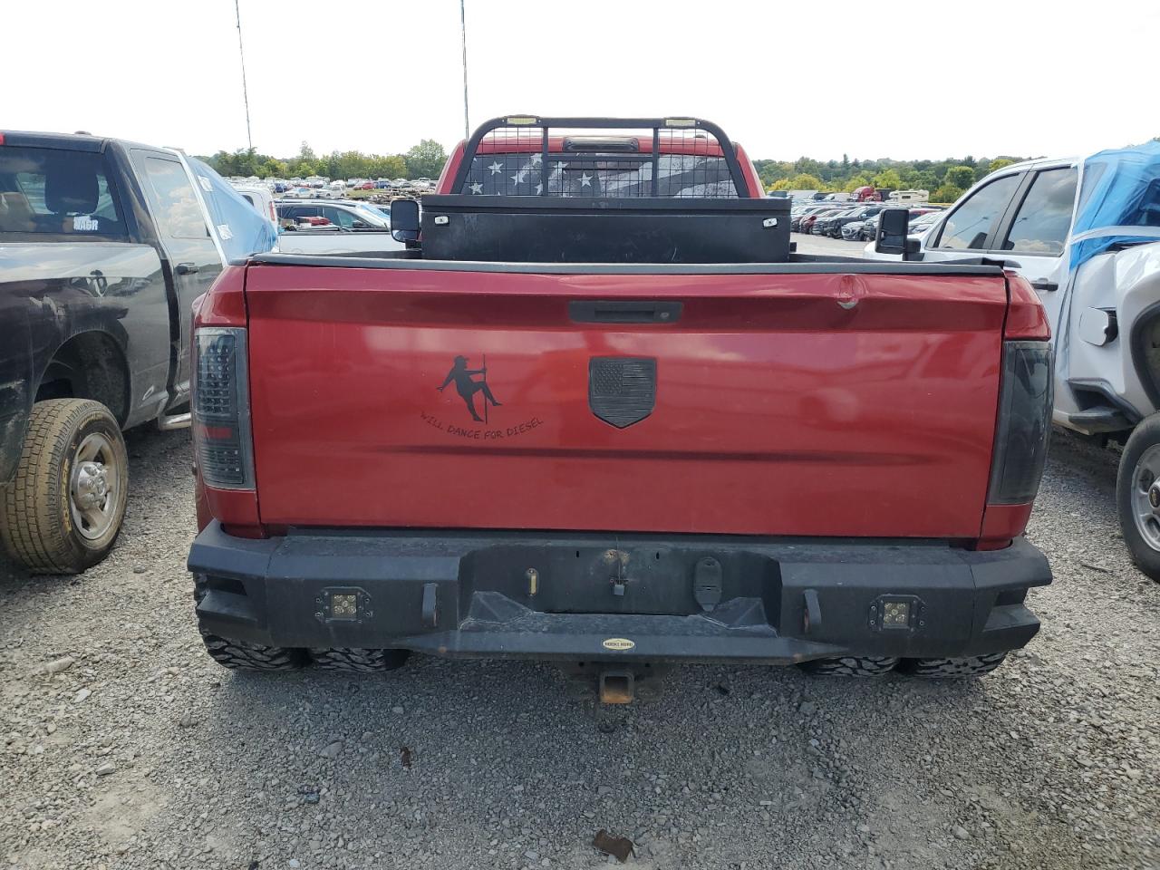 2010 Dodge Ram 3500 Slt Crew Ca Maroon vin: 3D73Y4CL2AG137429