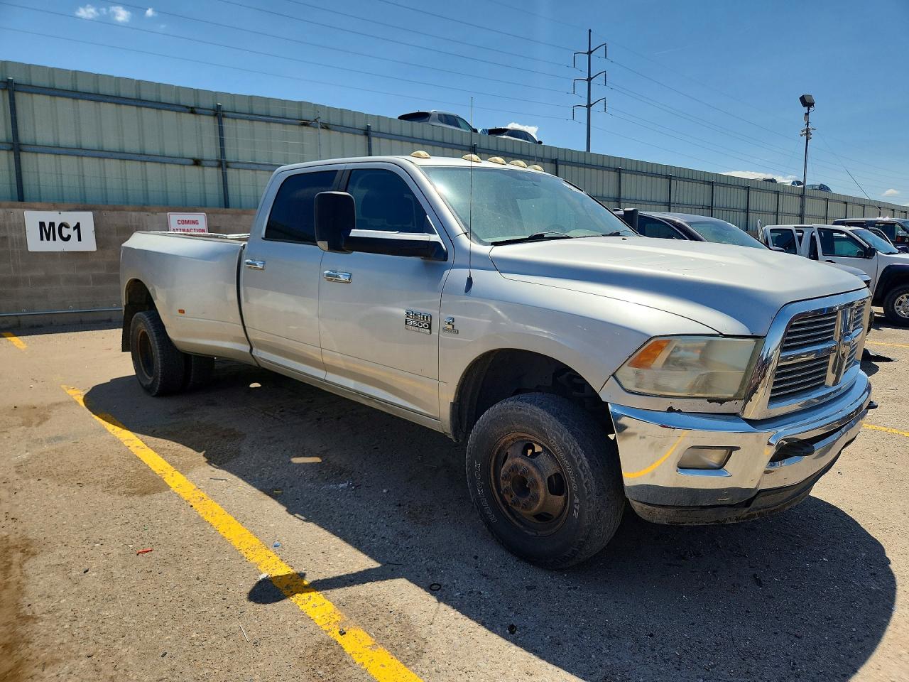 2011 Dodge Ram 3500 Серый vin: 3D73Y4CL6BG622688
