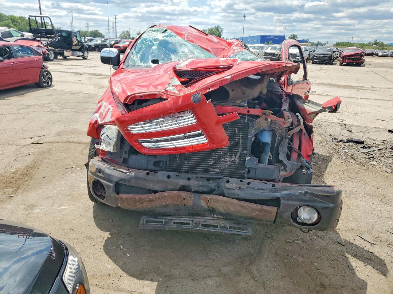 2005 Dodge Ram Srt10 Red vin: 3D7HA16H75G737904